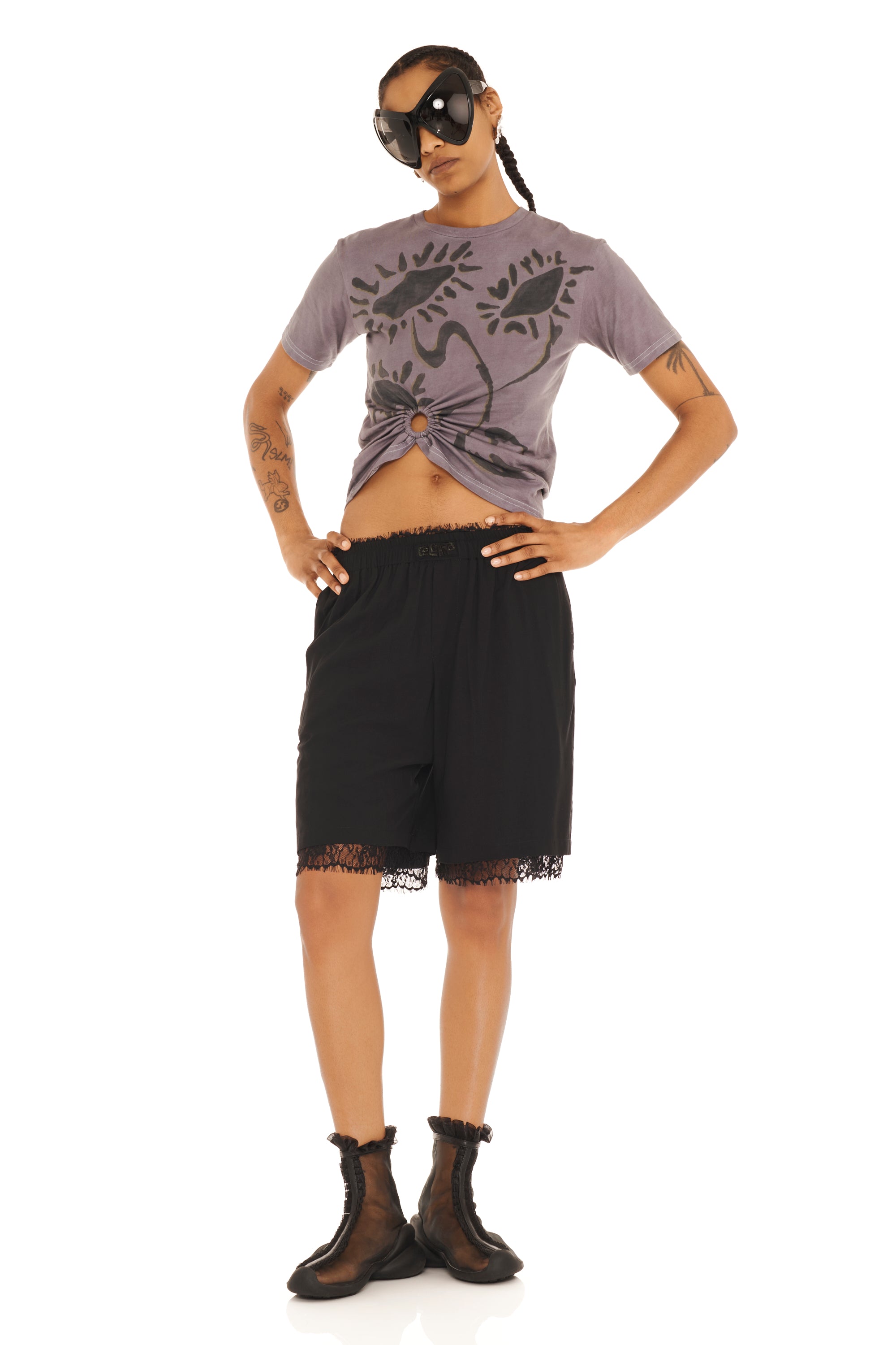 BLACK ODEON SHORT