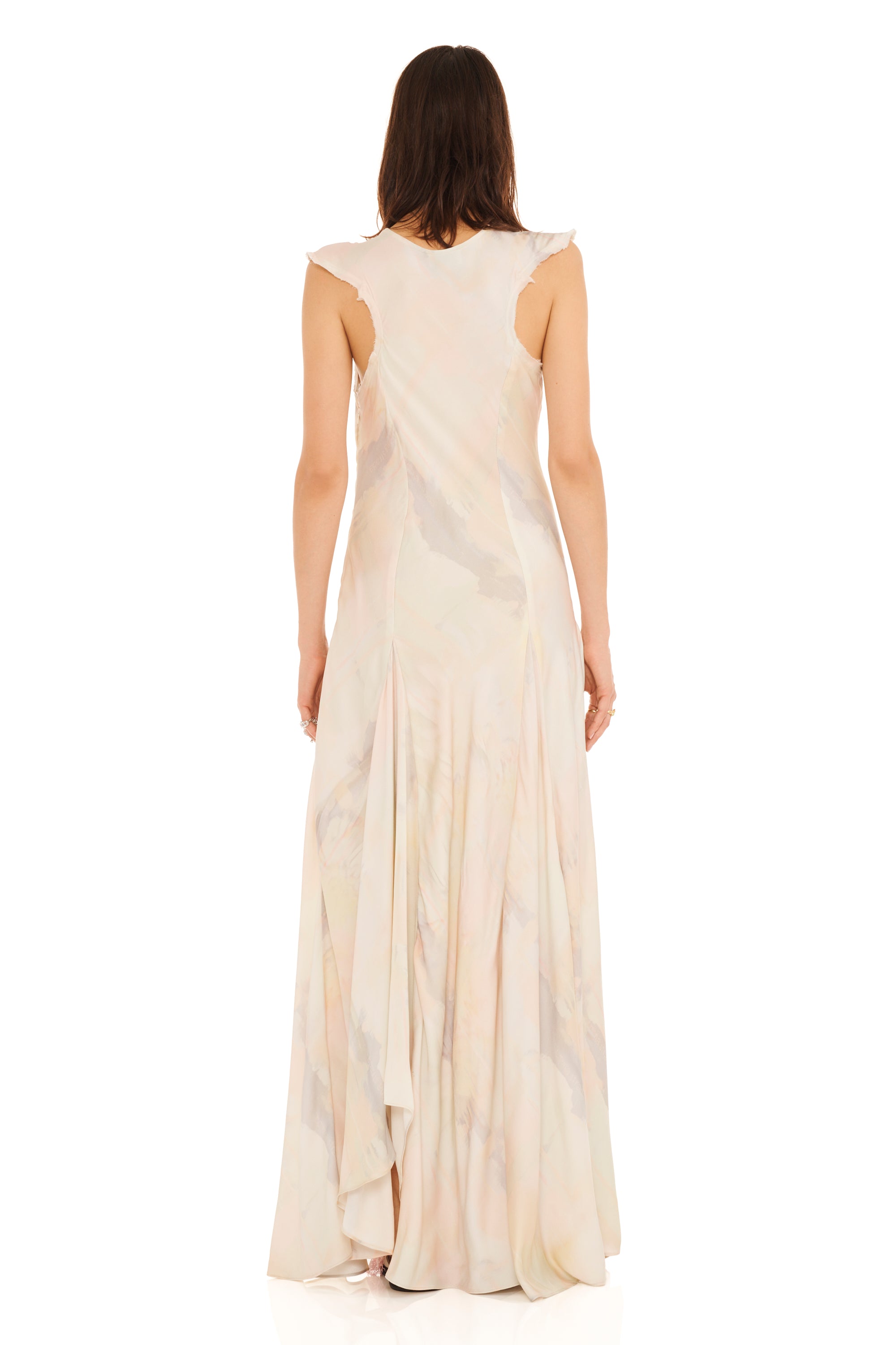 GUA SHA PLAID PRIMROSE DRESS