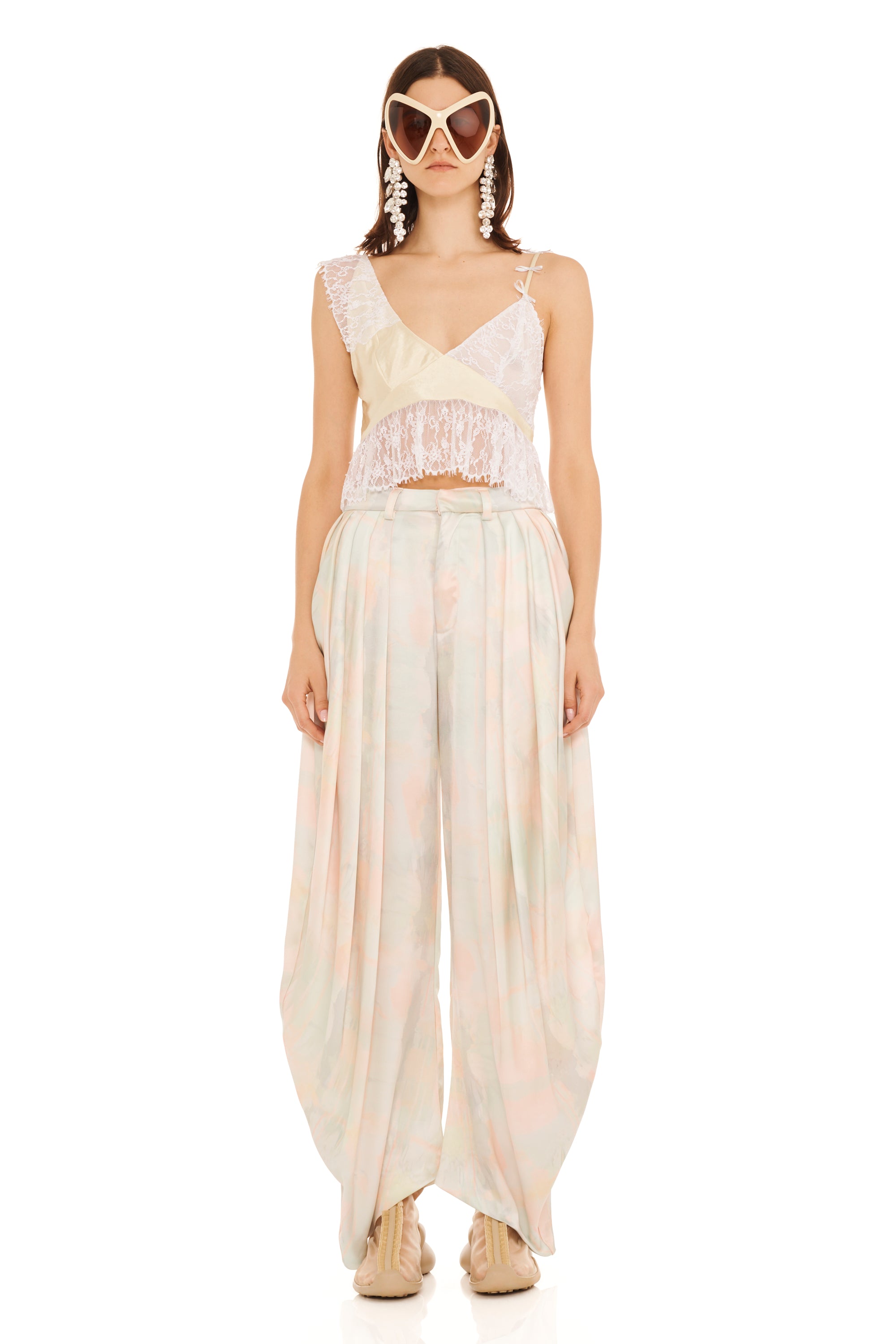 GUA SHA PLAID SIMONE PANT