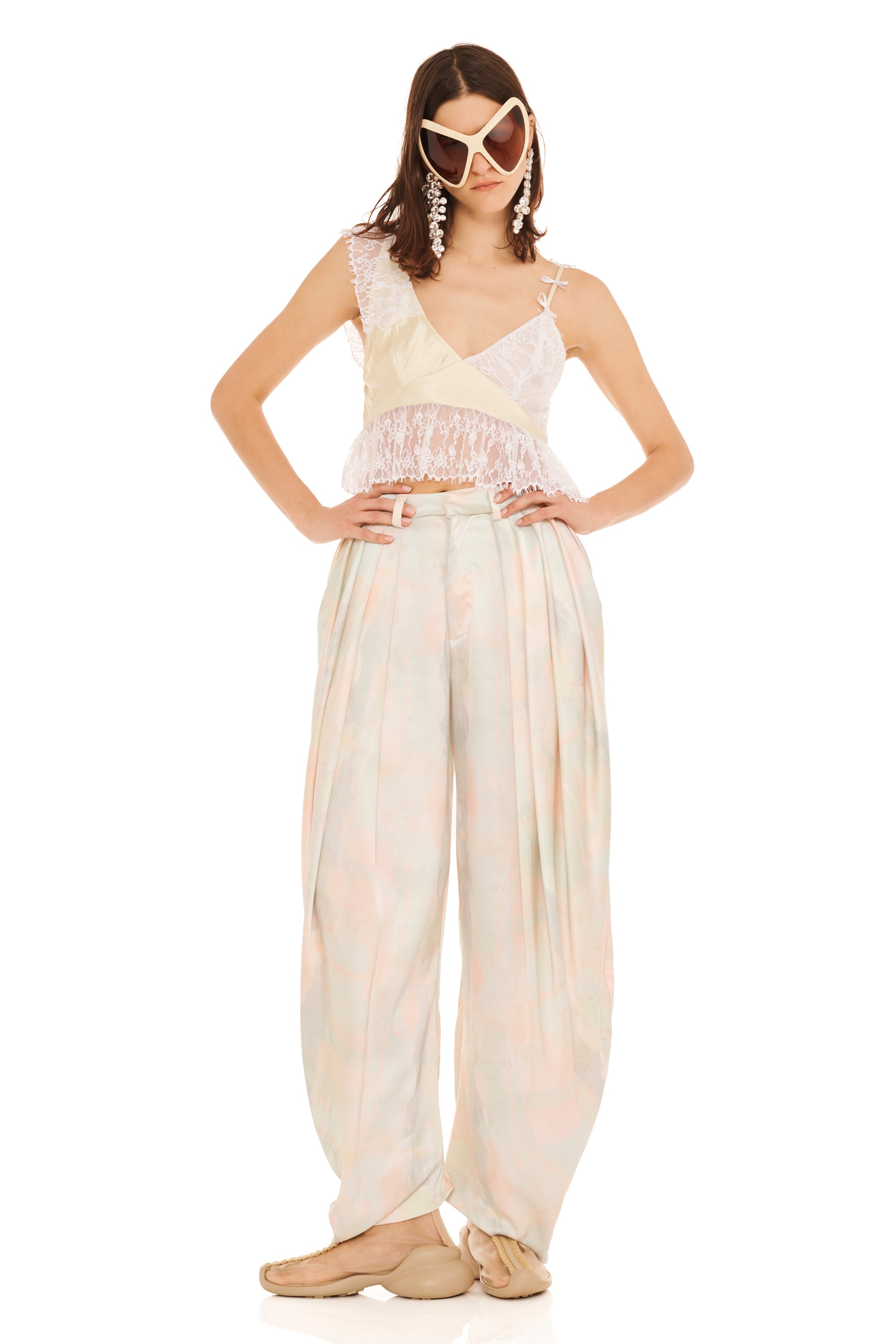 GUA SHA PLAID SIMONE PANT