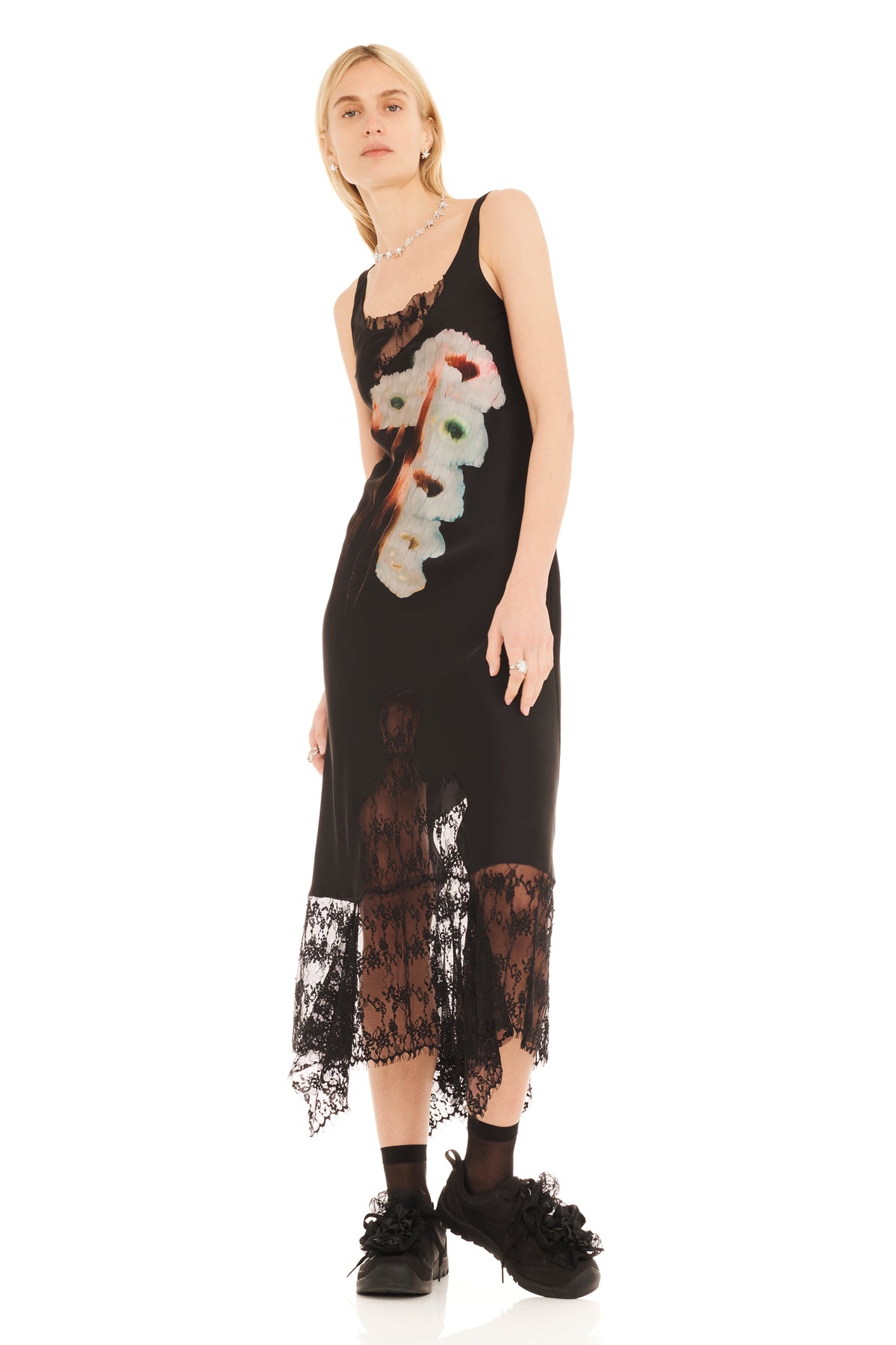 HOLLOW BLOSSOM ANEMONE DRESS