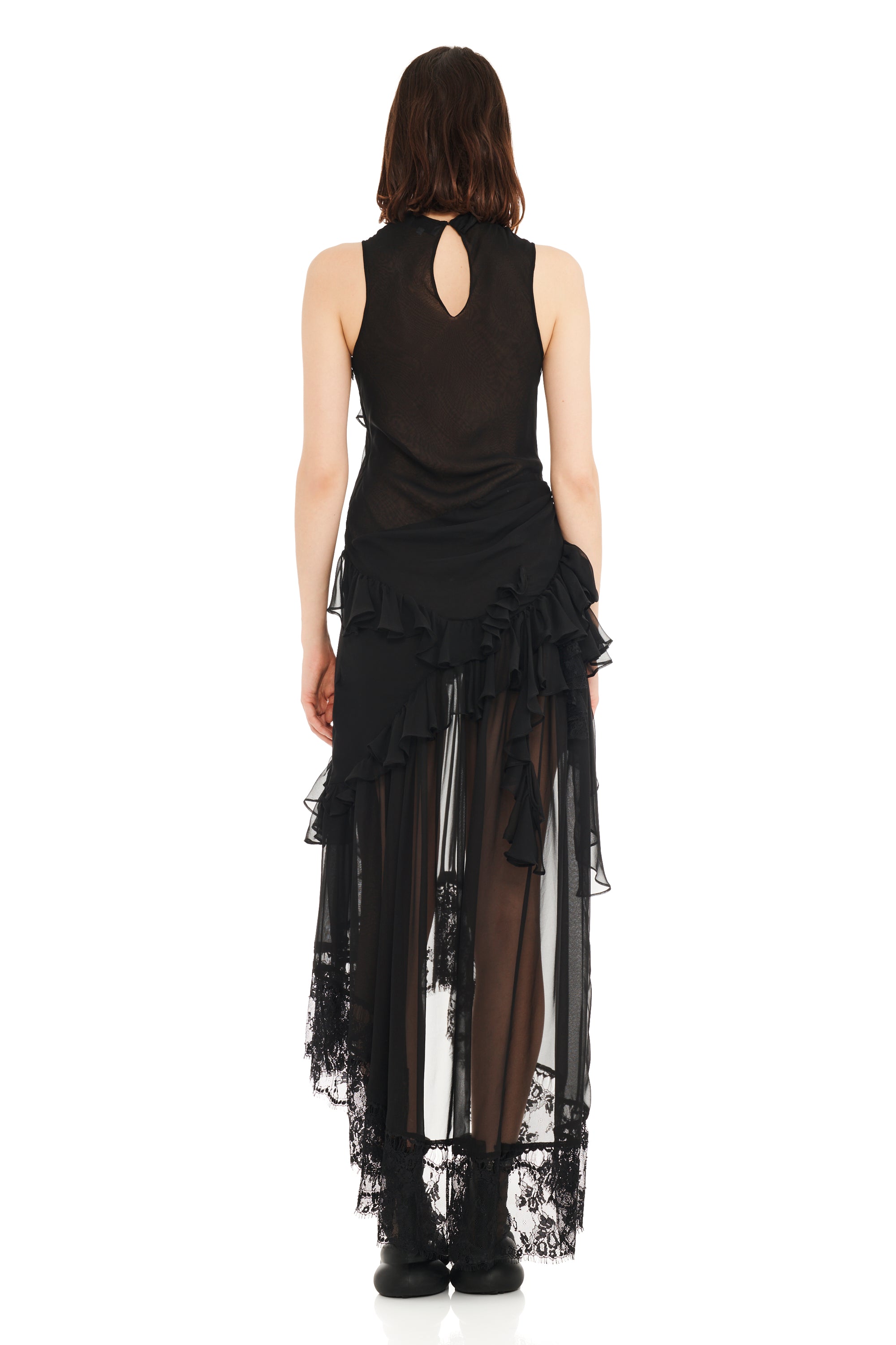 BLACK ANGELICA DRESS