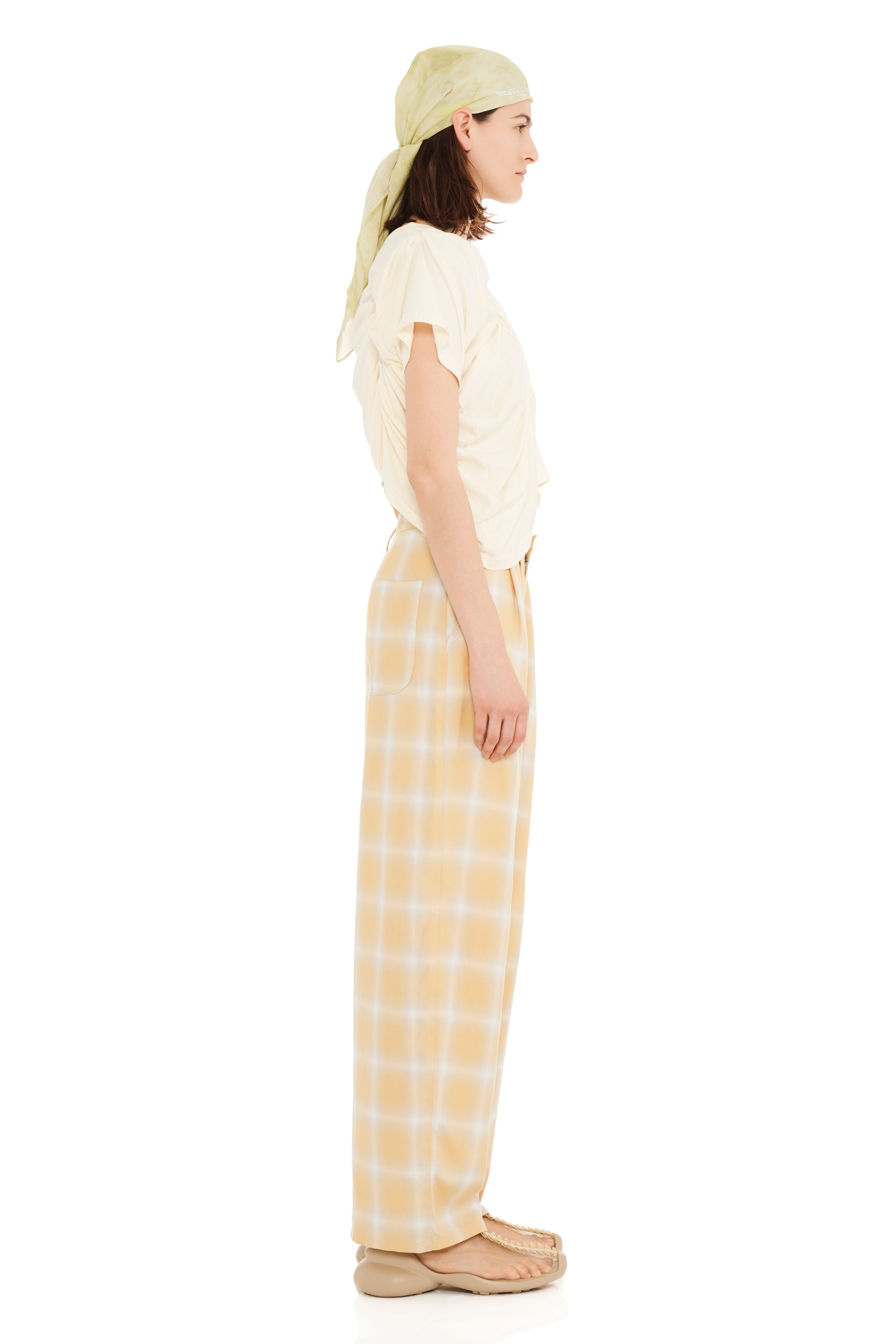 SUNNY PLAID CATCHFLY PANT