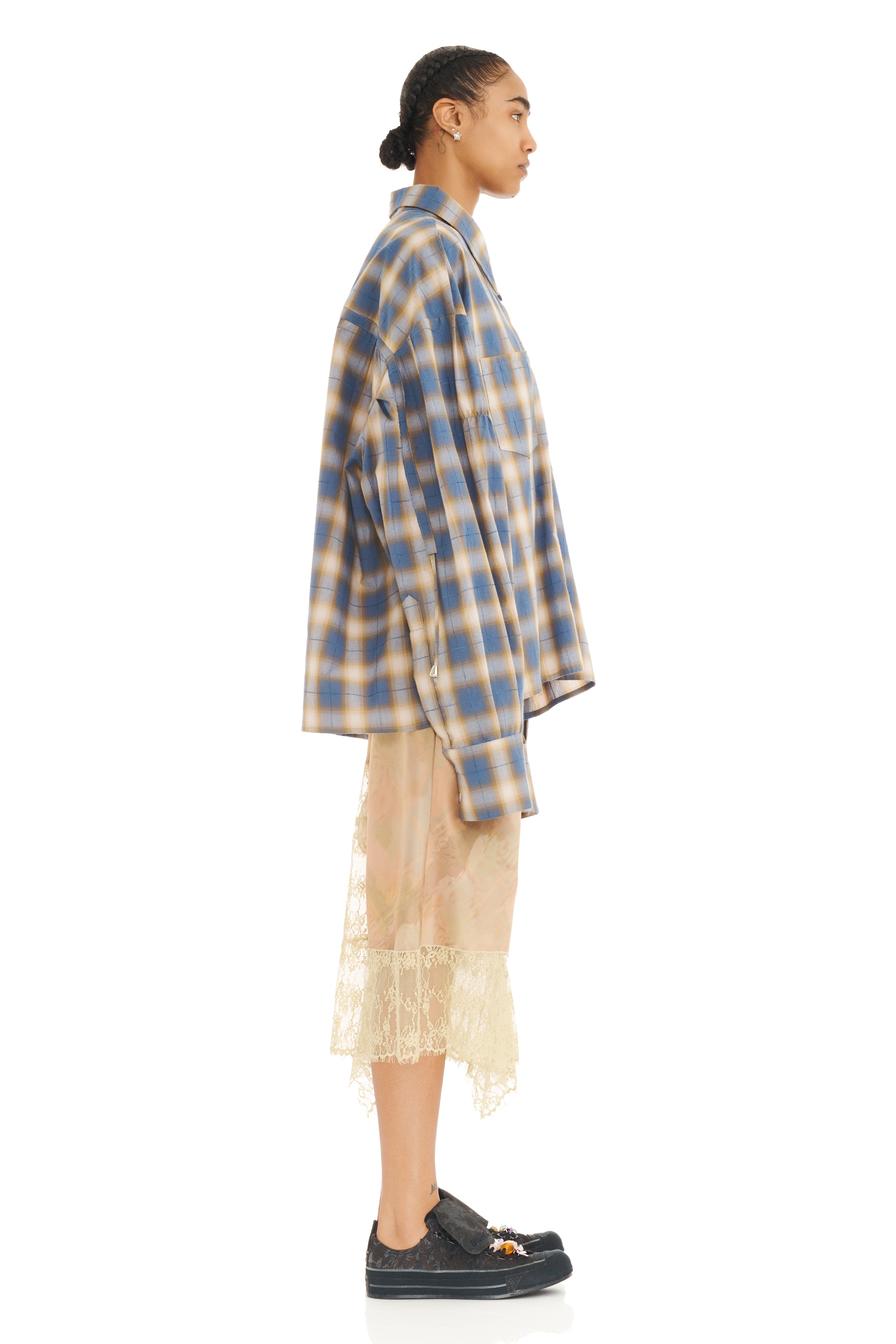 COUNTRY PLAID CHASON SCRUNCH SHIRT