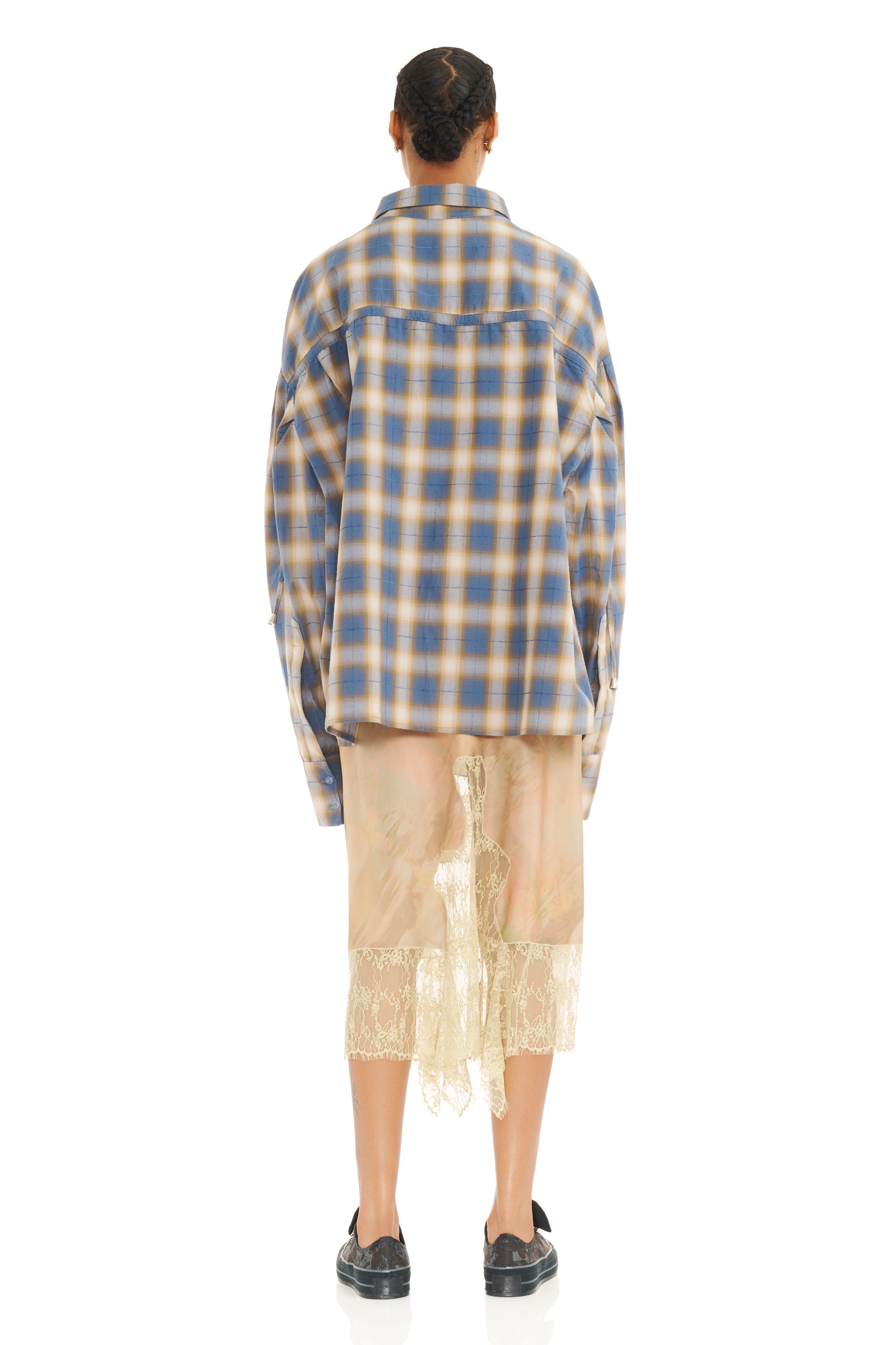 COUNTRY PLAID CHASON SCRUNCH SHIRT