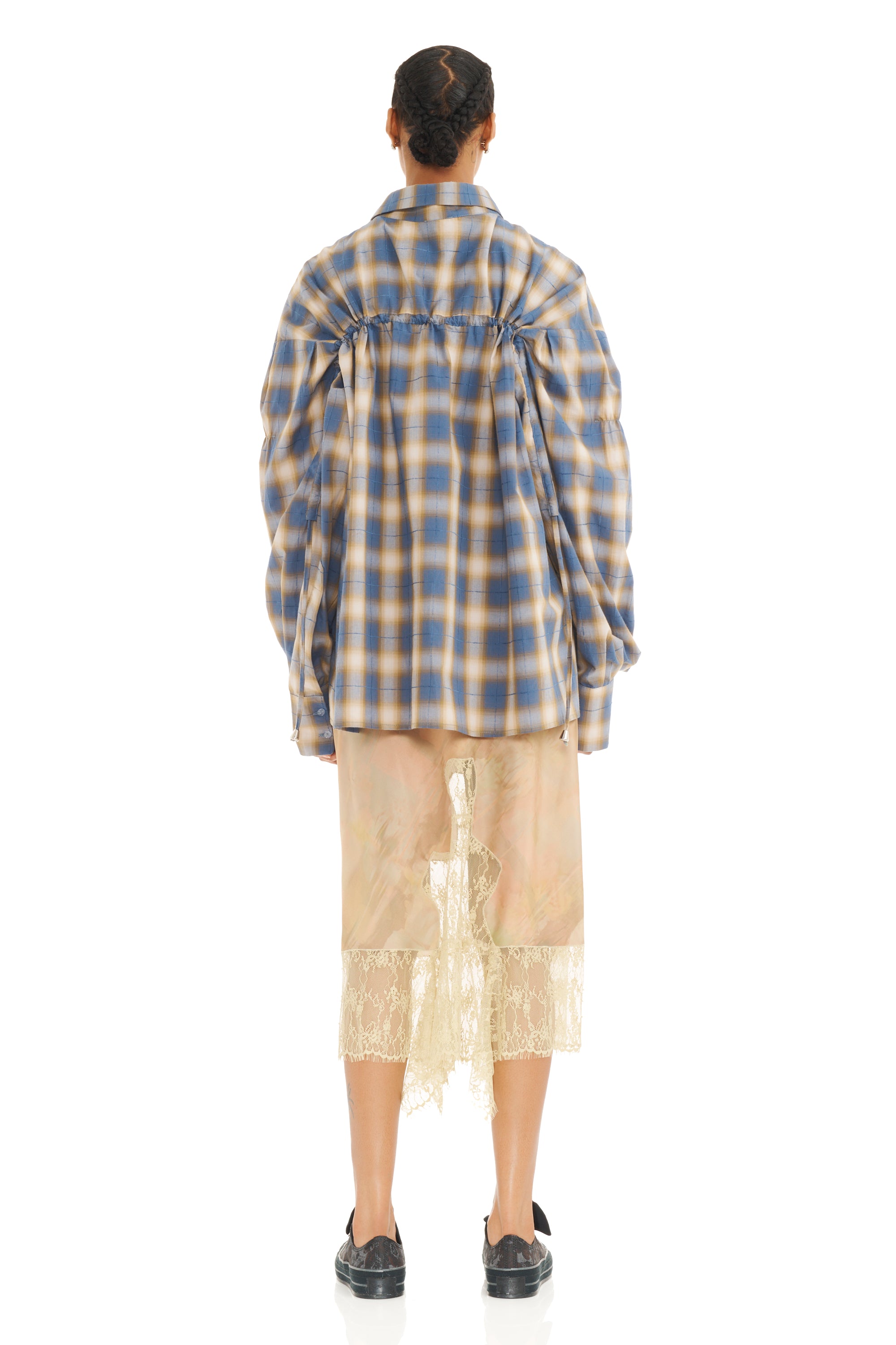 COUNTRY PLAID CHASON SCRUNCH SHIRT