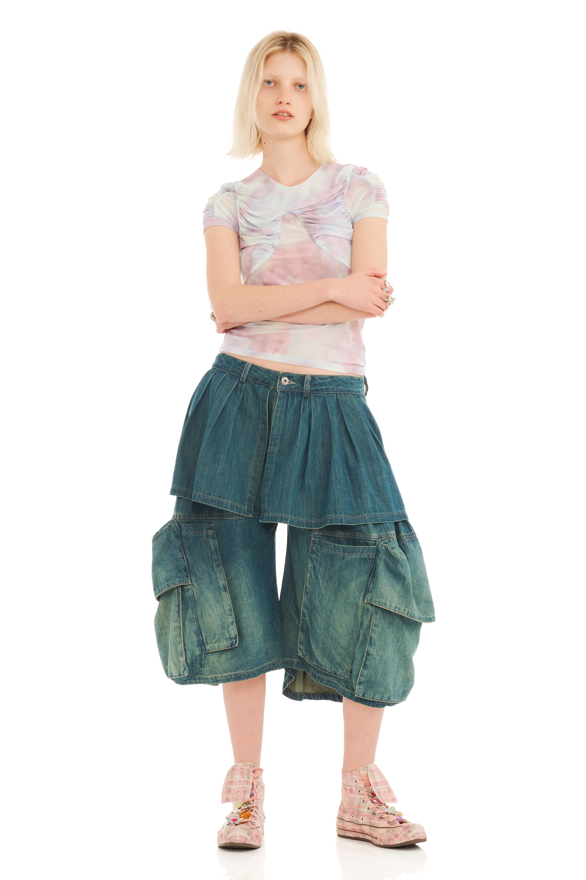 GREENWASH HAZEL CARGO SHORT