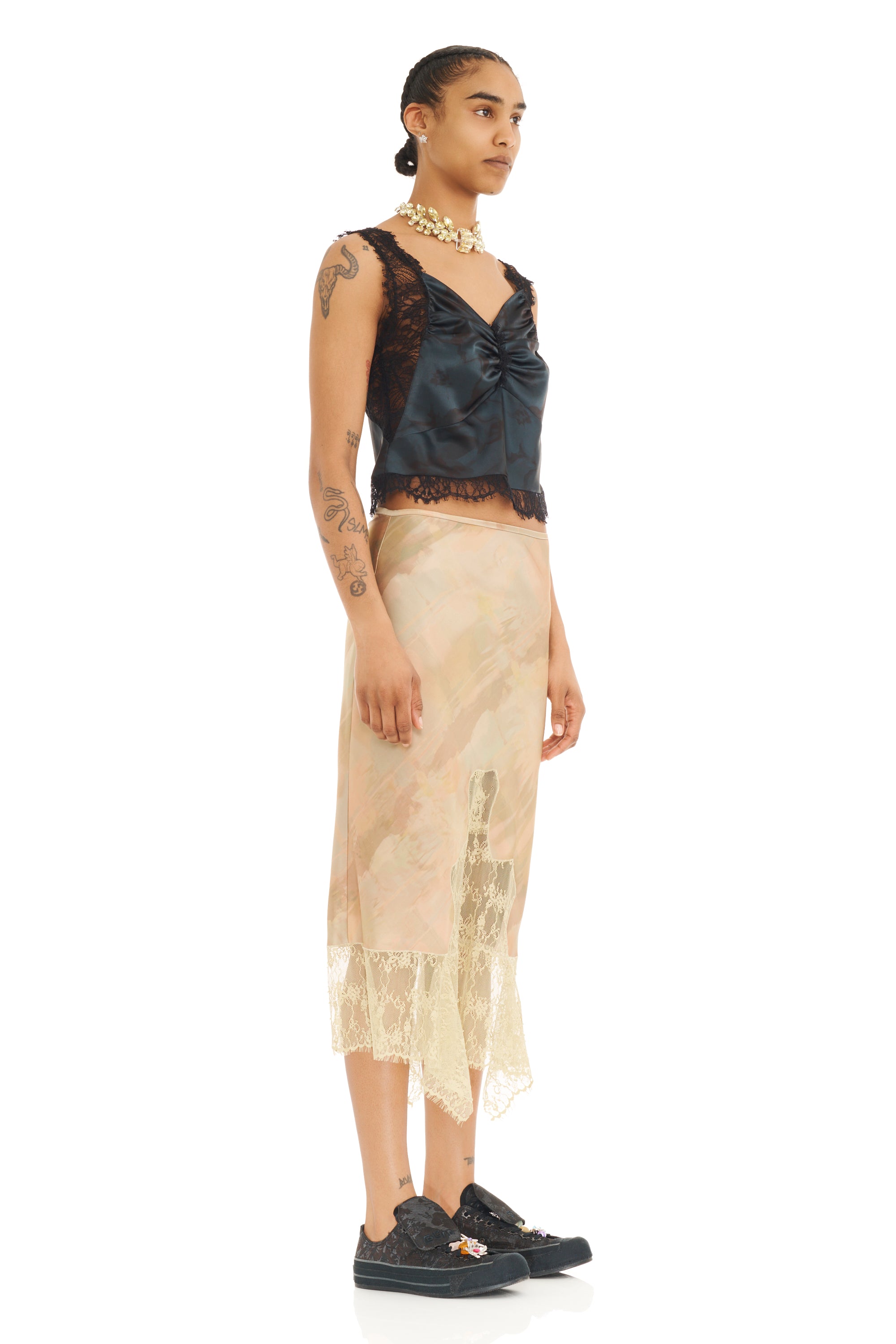OLIVE GUA SHA HISS SKIRT