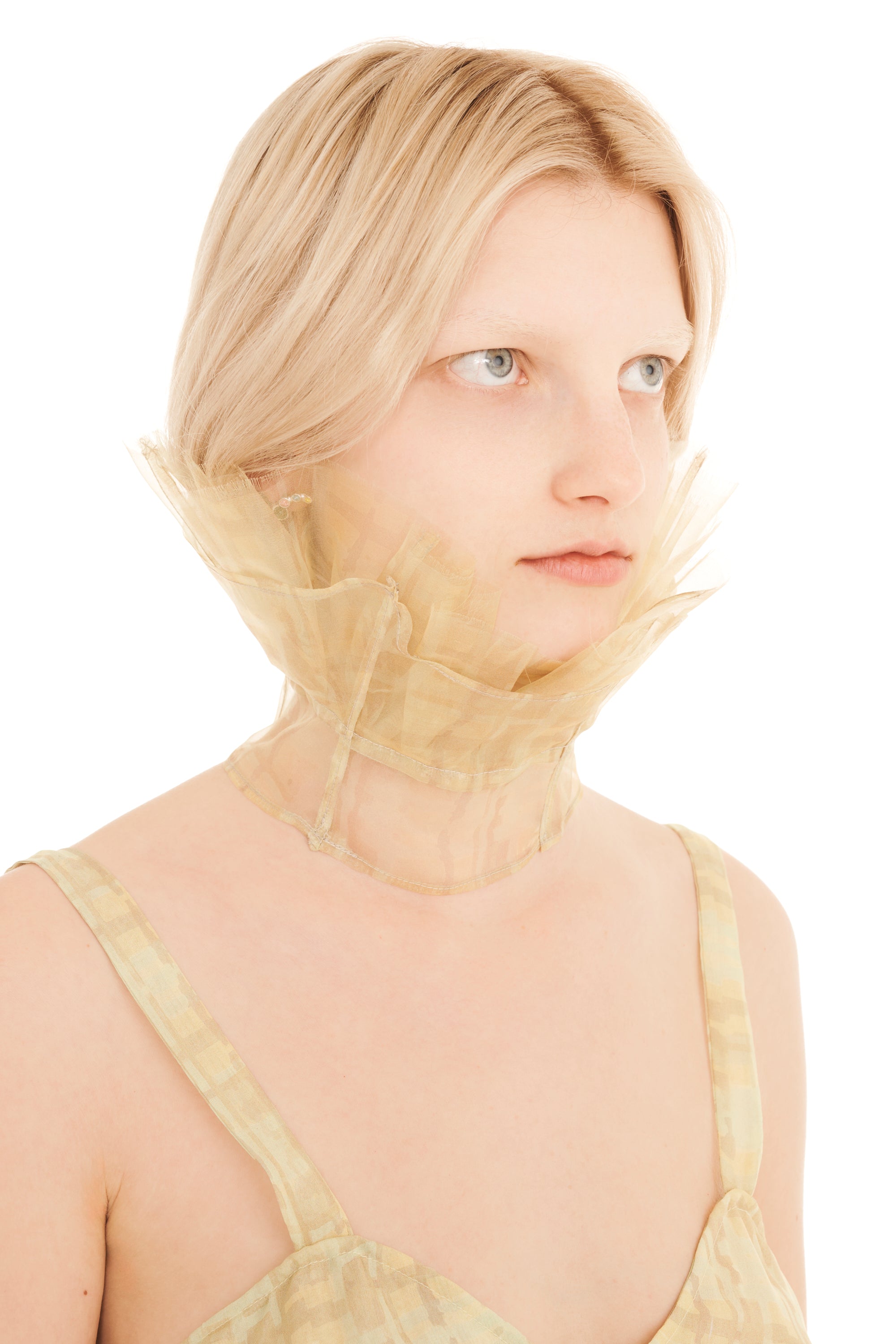 BUTTER PLAID LESTAT COLLAR