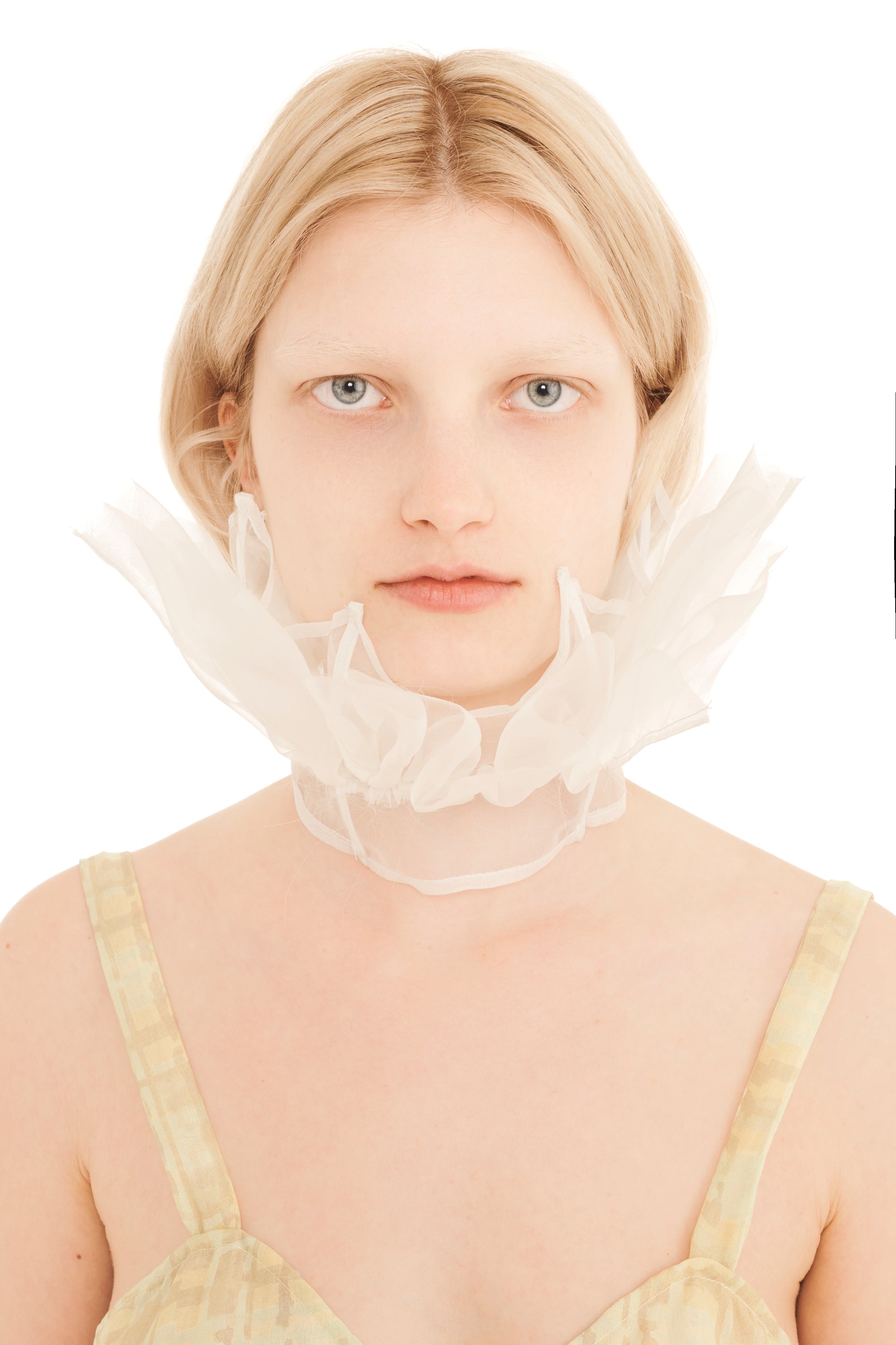 WHITE LESTAT COLLAR