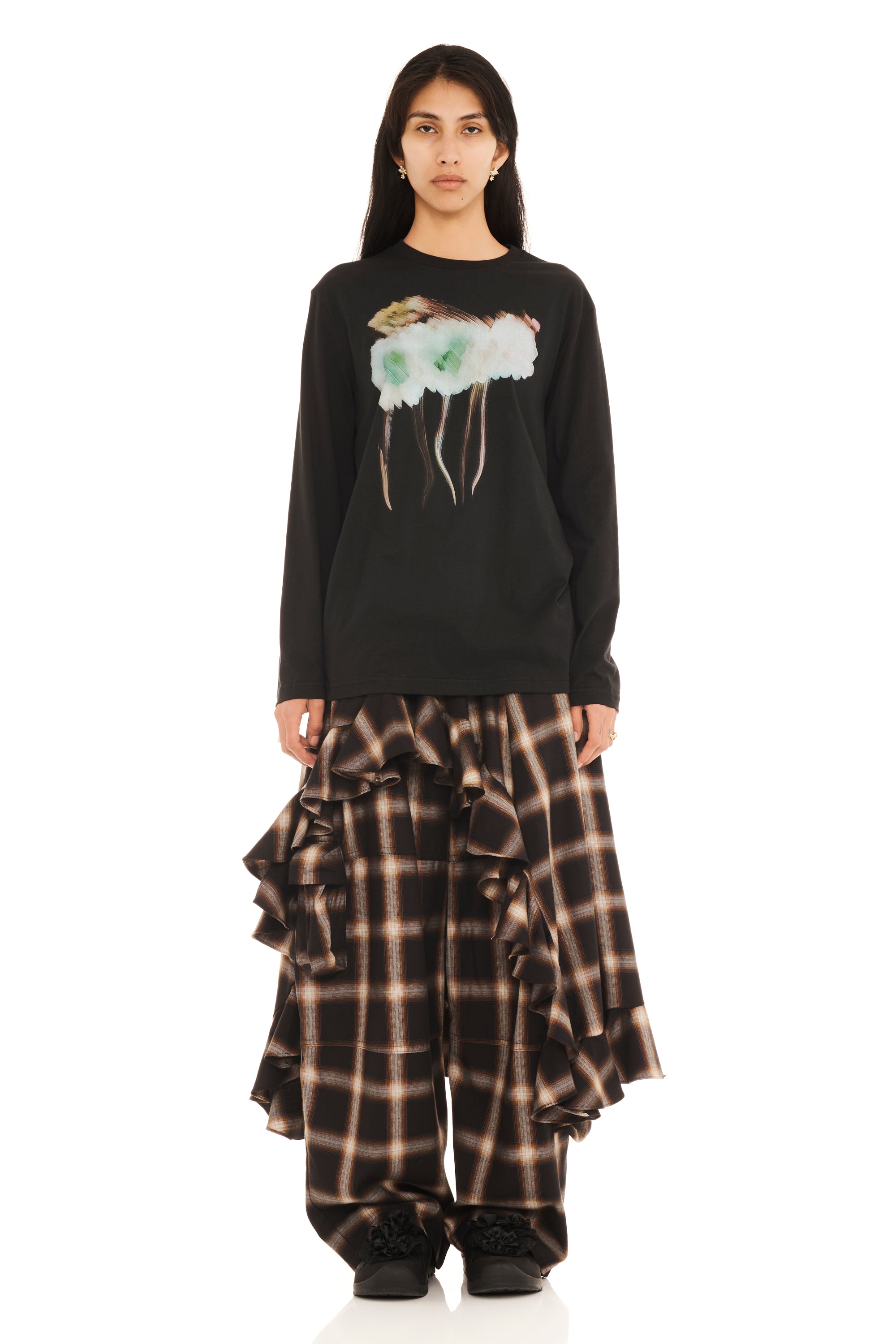 HOLLOW BLOSSOM L/S GRAPHIC TEE