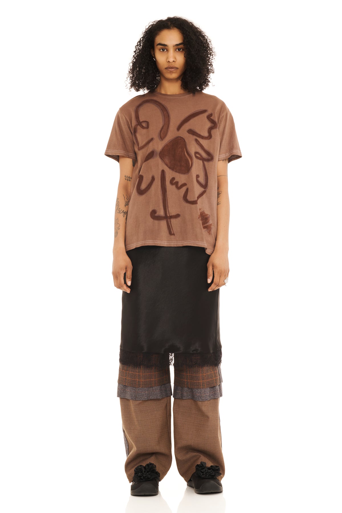 EARTH FLOWER PAINTED TEE