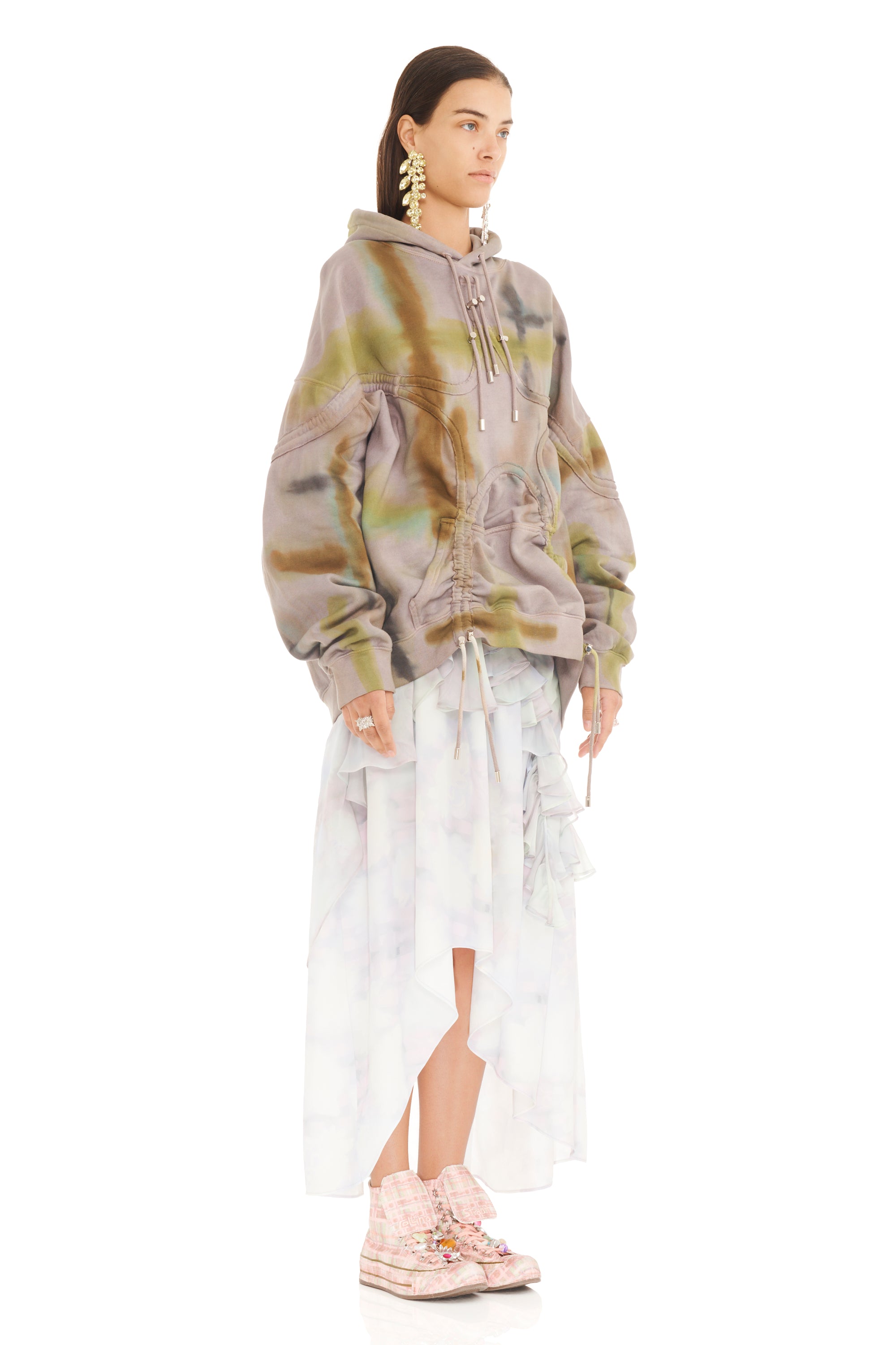 PAINTED FOG STAR HOODIE
