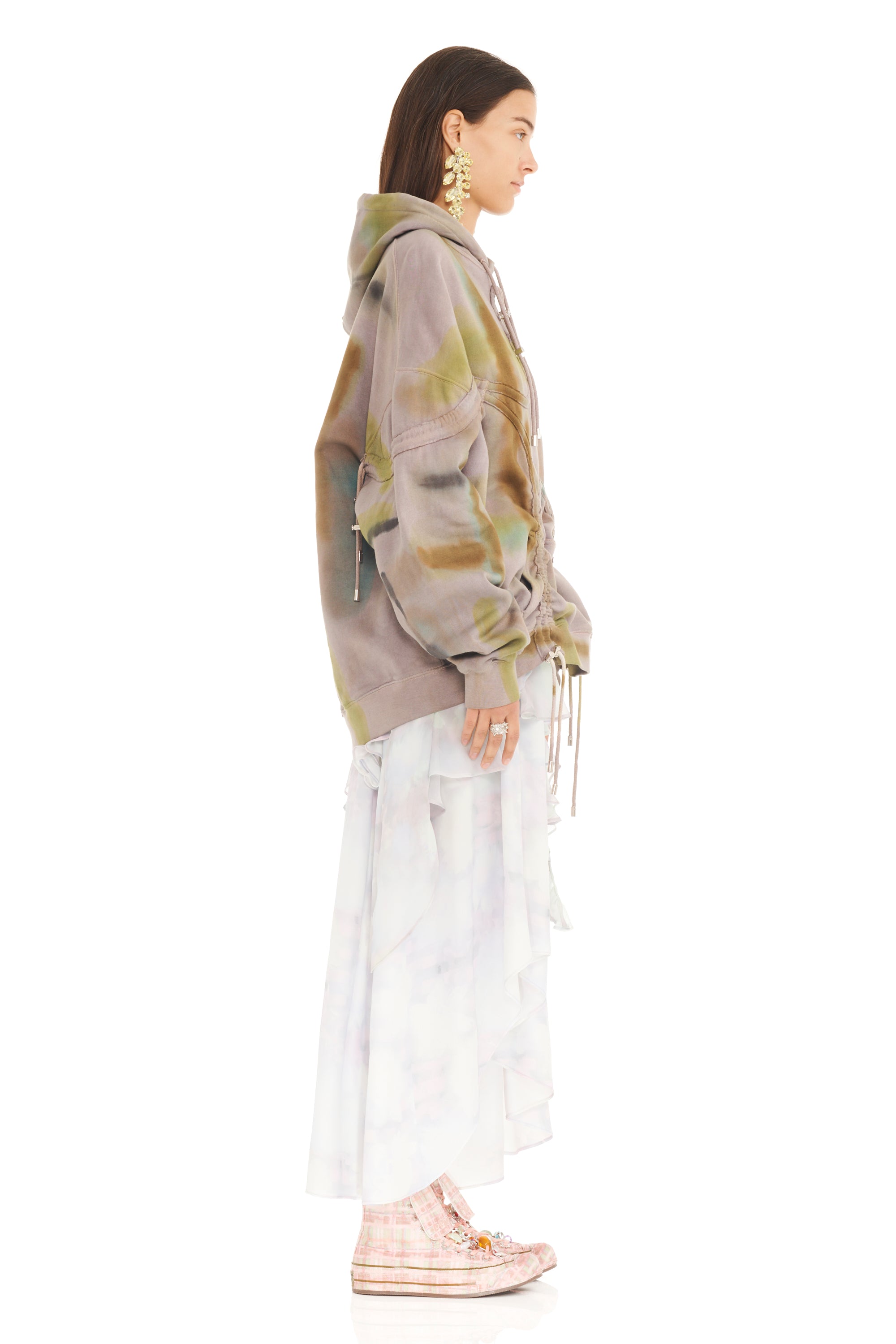 PAINTED FOG STAR HOODIE