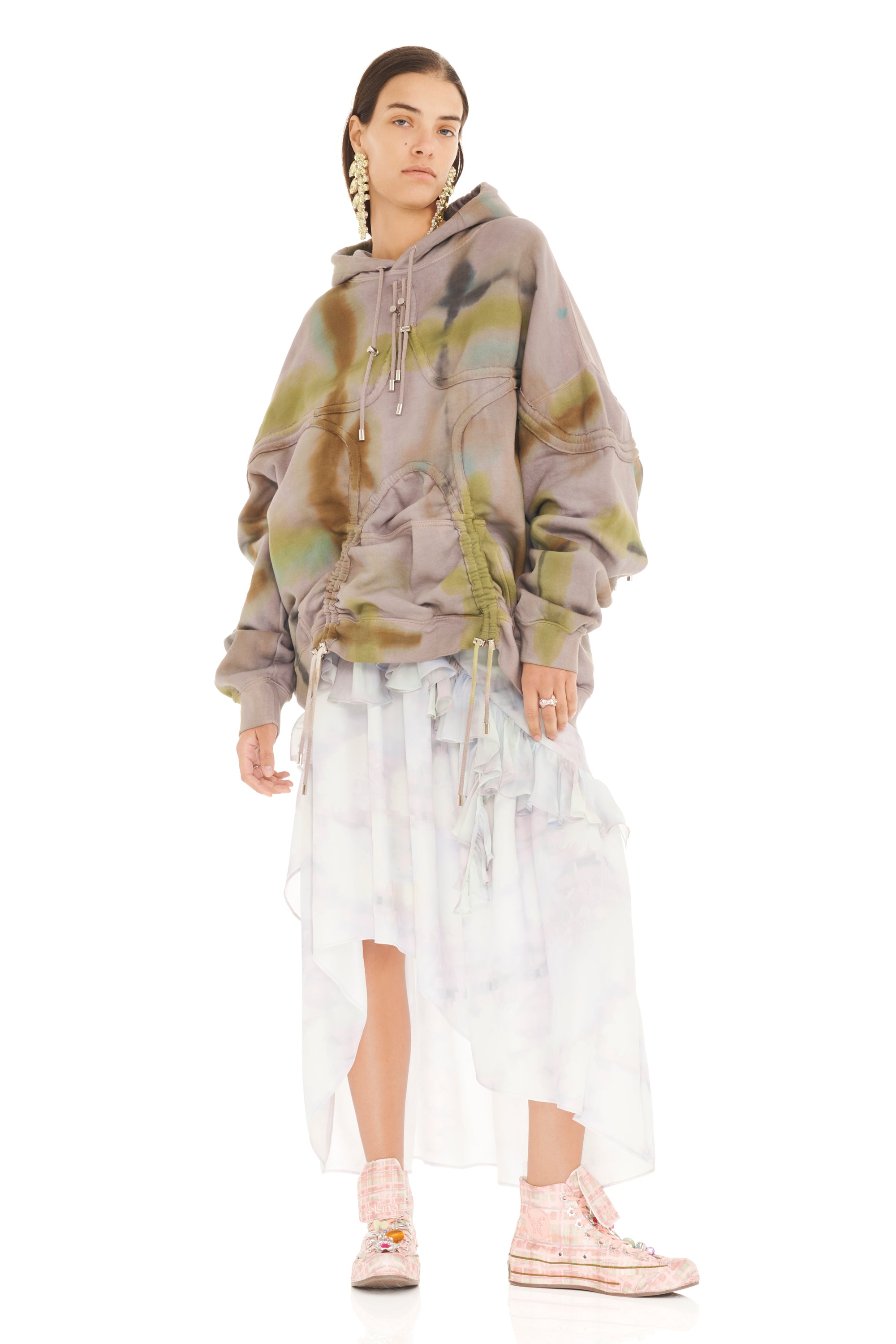 Painted Fog Star Hoodie | COLLINA STRADA