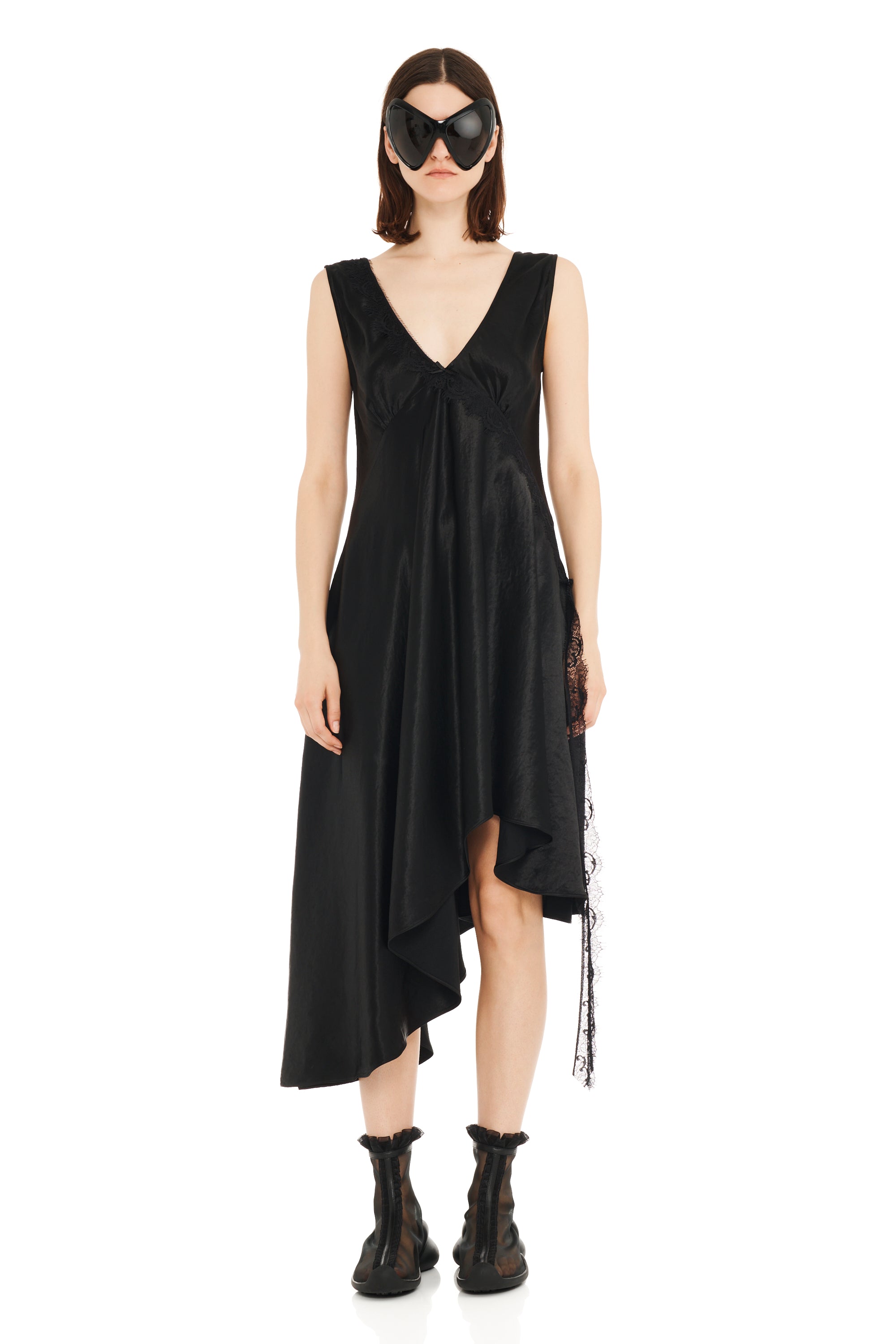 BLACK TULIP DRESS | Collina Strada
