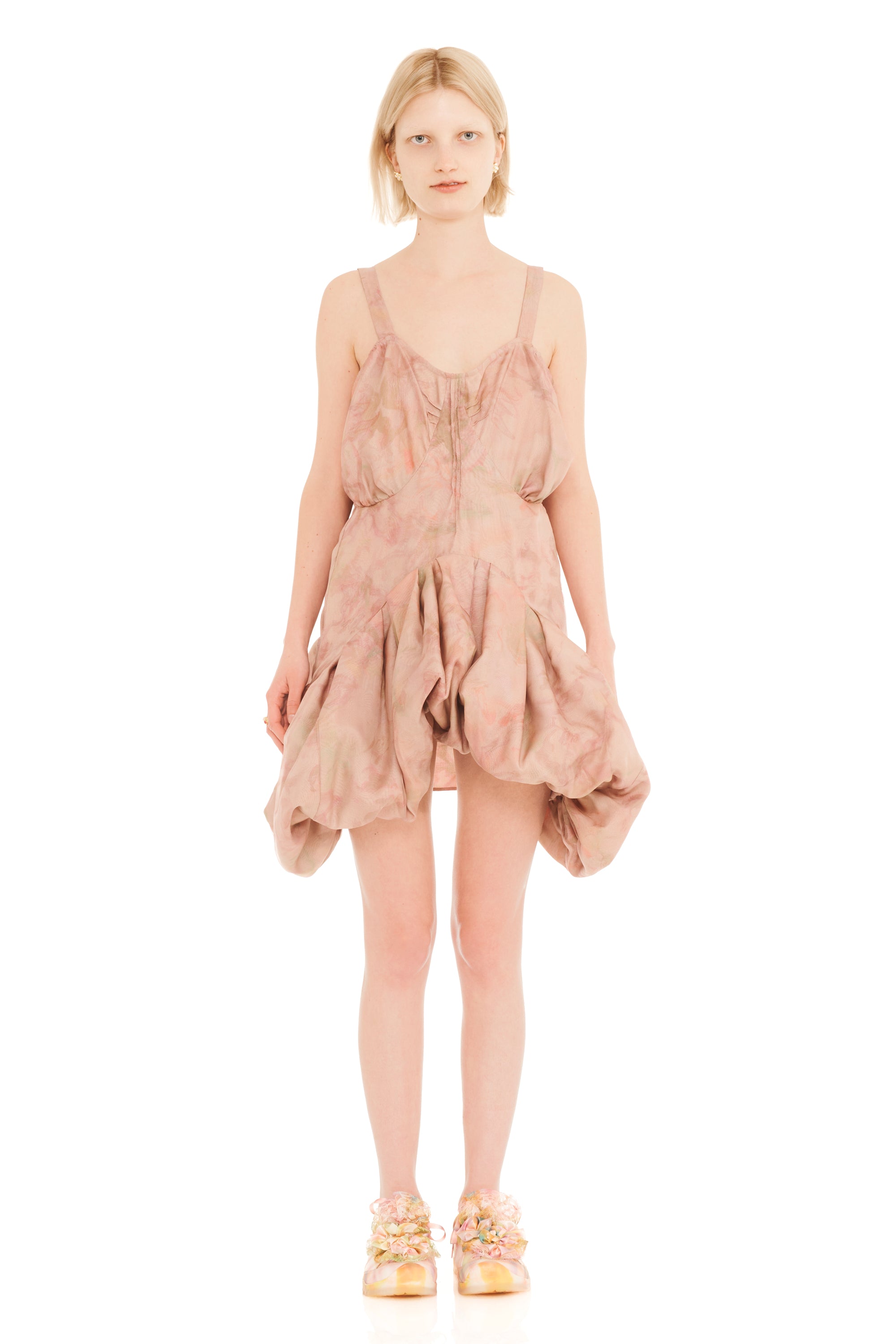 MAUVE MEADOW VALERIAN SLIP DRESS