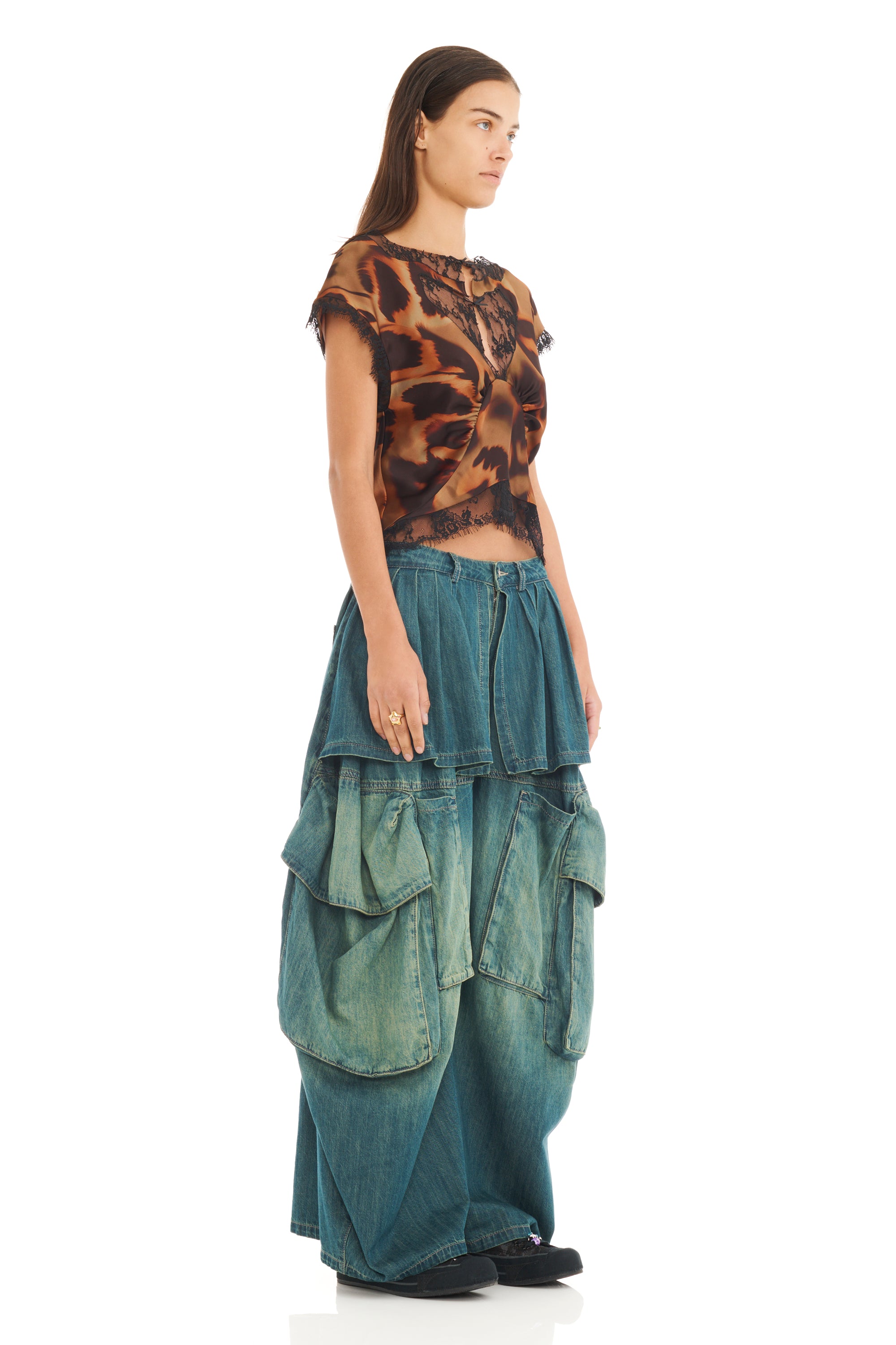 TORTOISE WATERLILY TOP