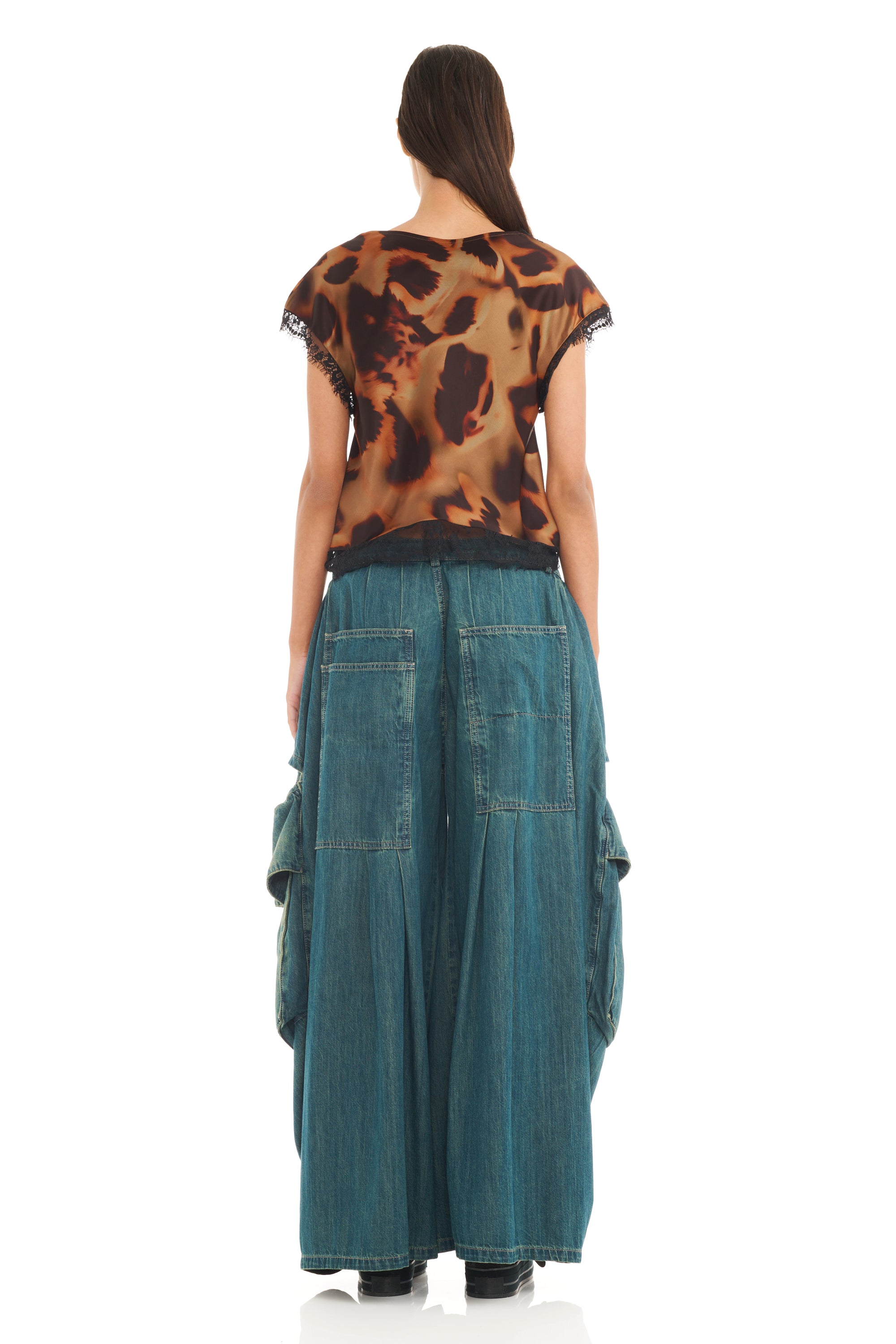 TORTOISE WATERLILY TOP