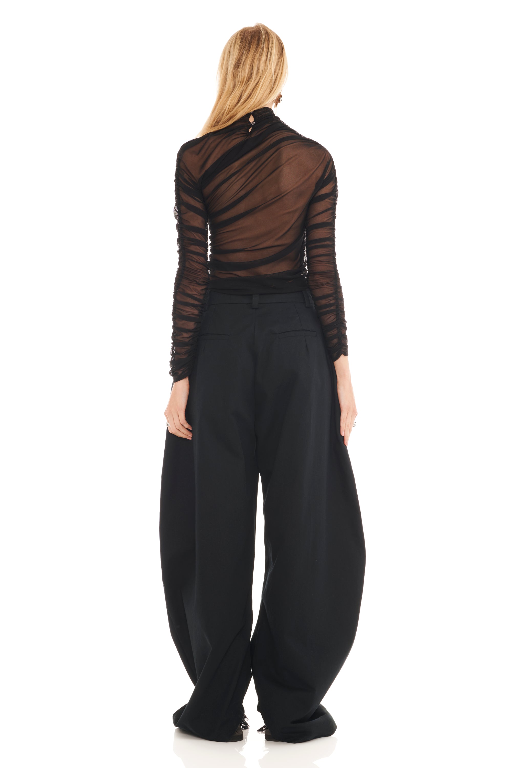 BLACK DENIM SIMONE PANT