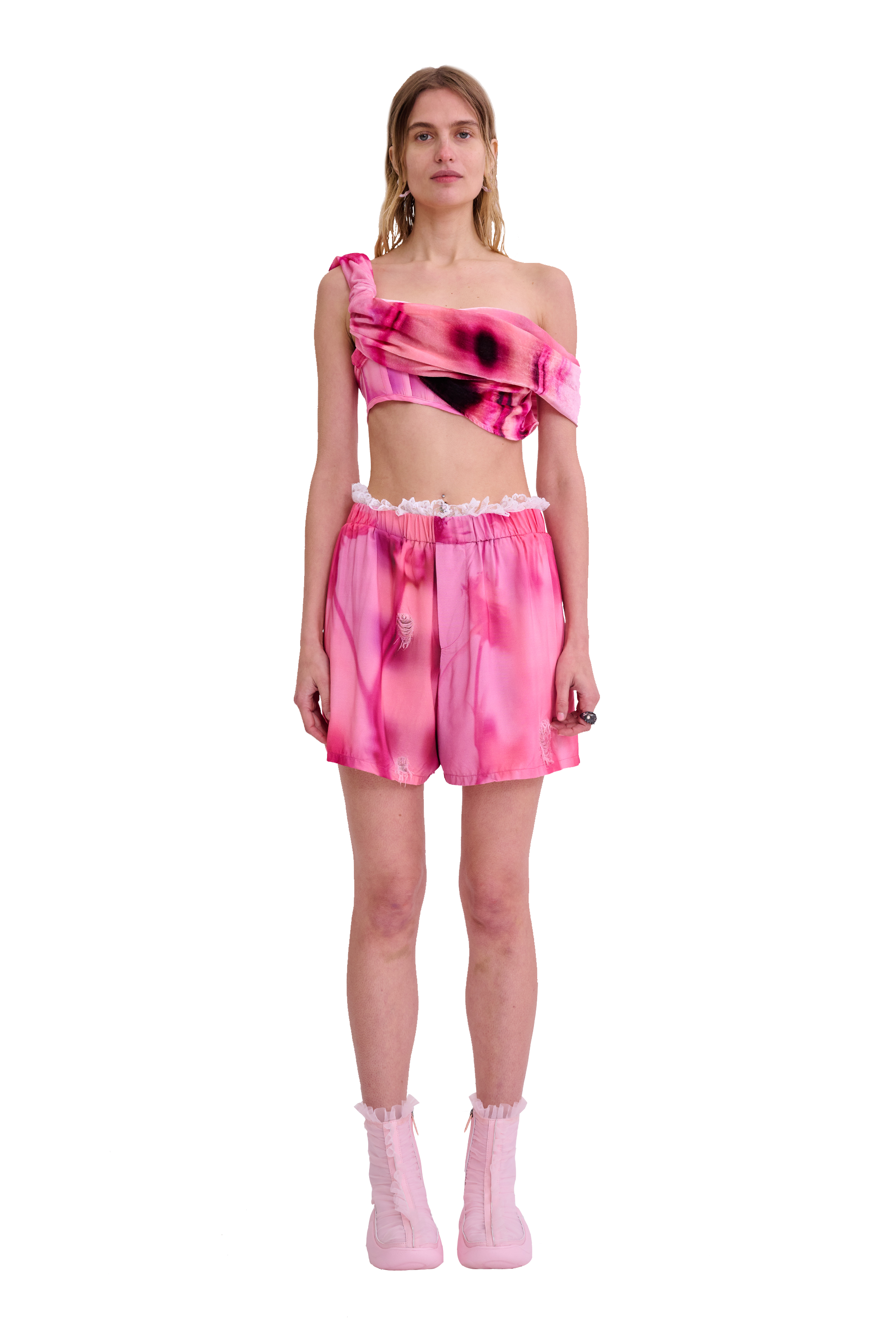 PINK MEADOW ODEON BOXER