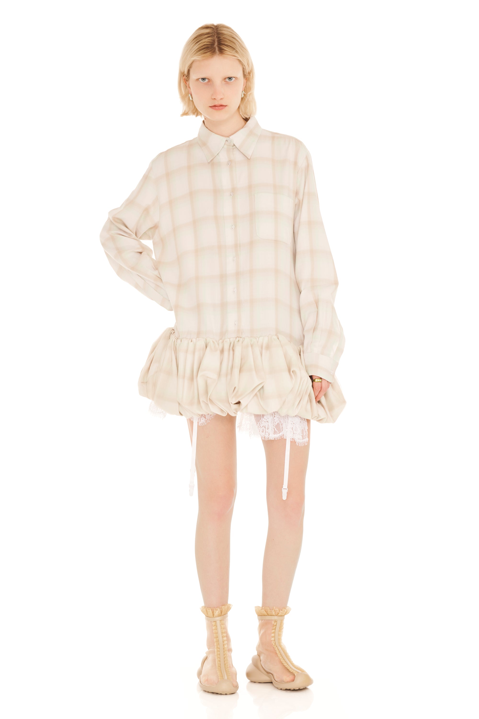 HAZE PLAID VALERIAN DRESS