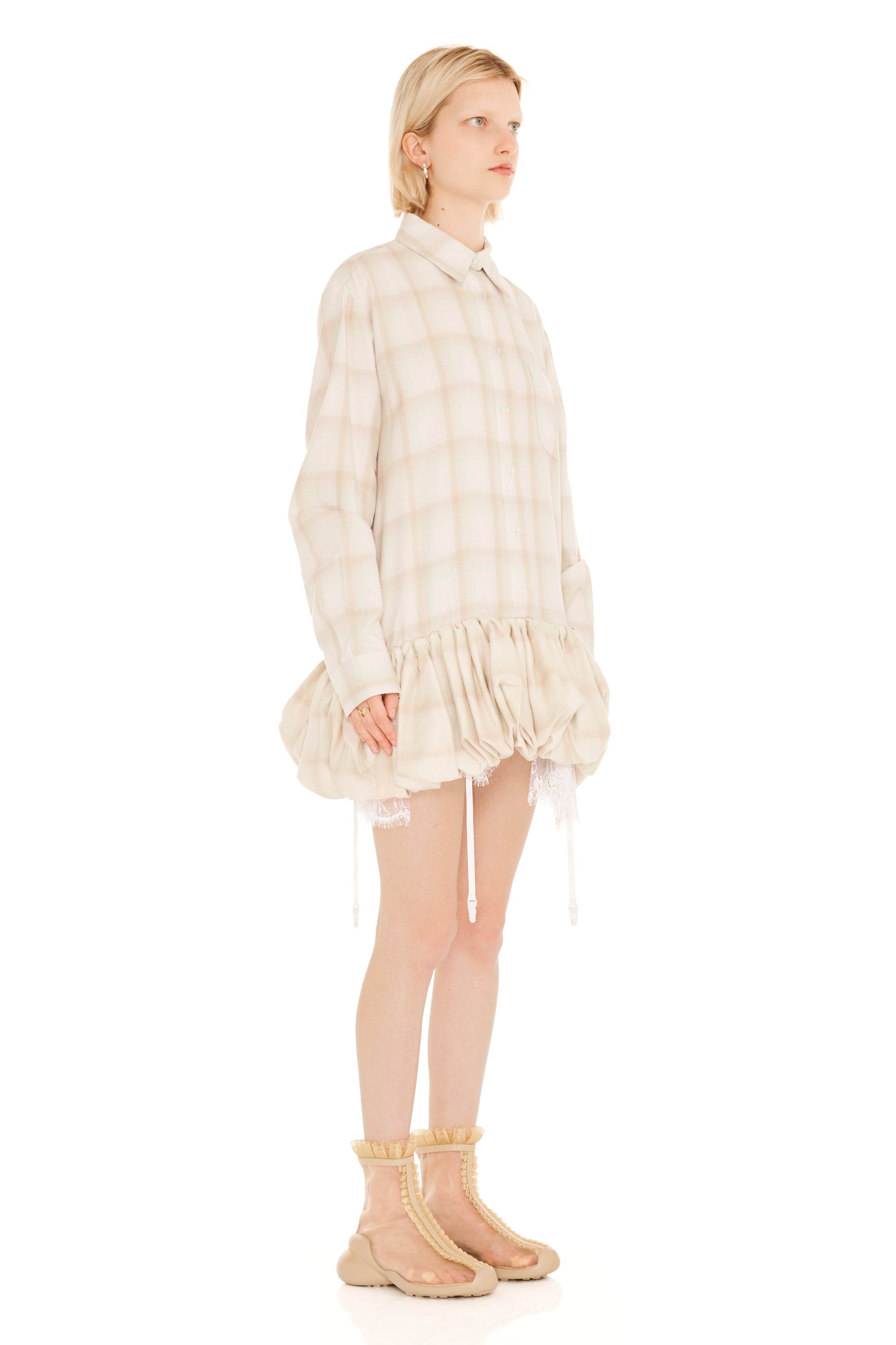 HAZE PLAID VALERIAN DRESS