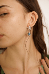 PARTY MIX STAR DANGLE EARRINGS