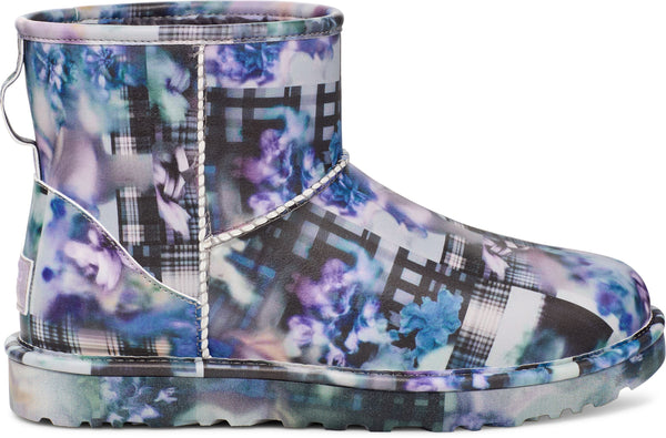 COLLINA STRADA X UGG CLASSIC MINI DARK BLUE FLORAL