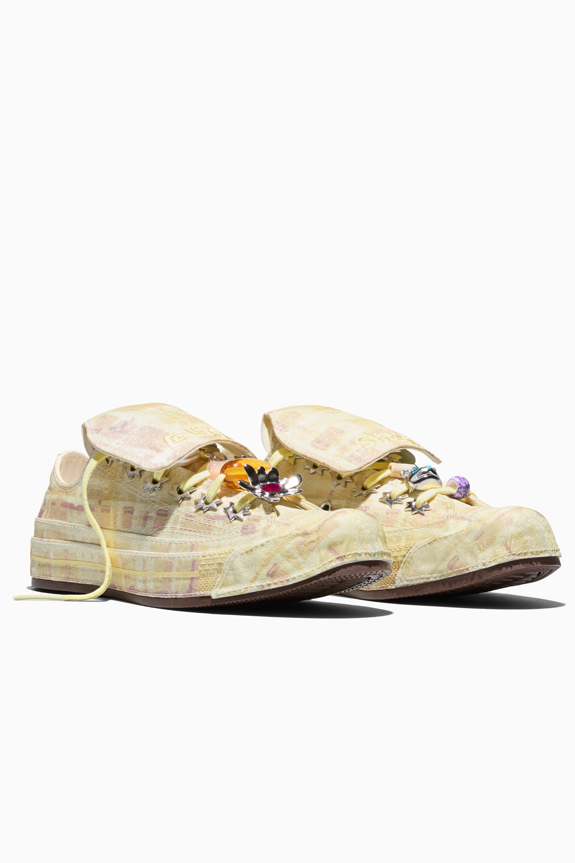 COLLINA STRADA x CONVERSE CHUCK 70 OX IN MELLOW YELLOW/LEMON MERINGUE