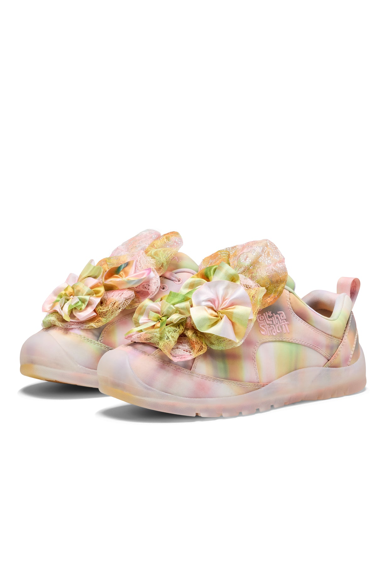 COLLINA STRADA x KEEN STRADA PLAID/SEASHELL PINK JASPER 'ROCKS' SP