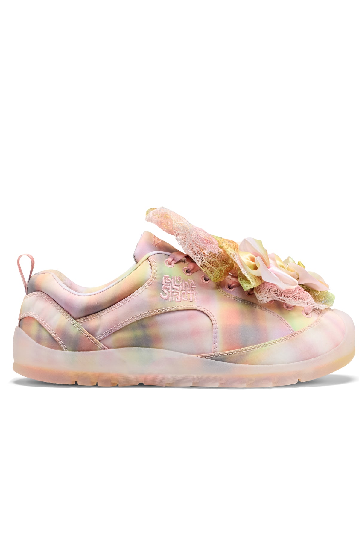 COLLINA STRADA x KEEN STRADA PLAID/SEASHELL PINK JASPER 'ROCKS' SP