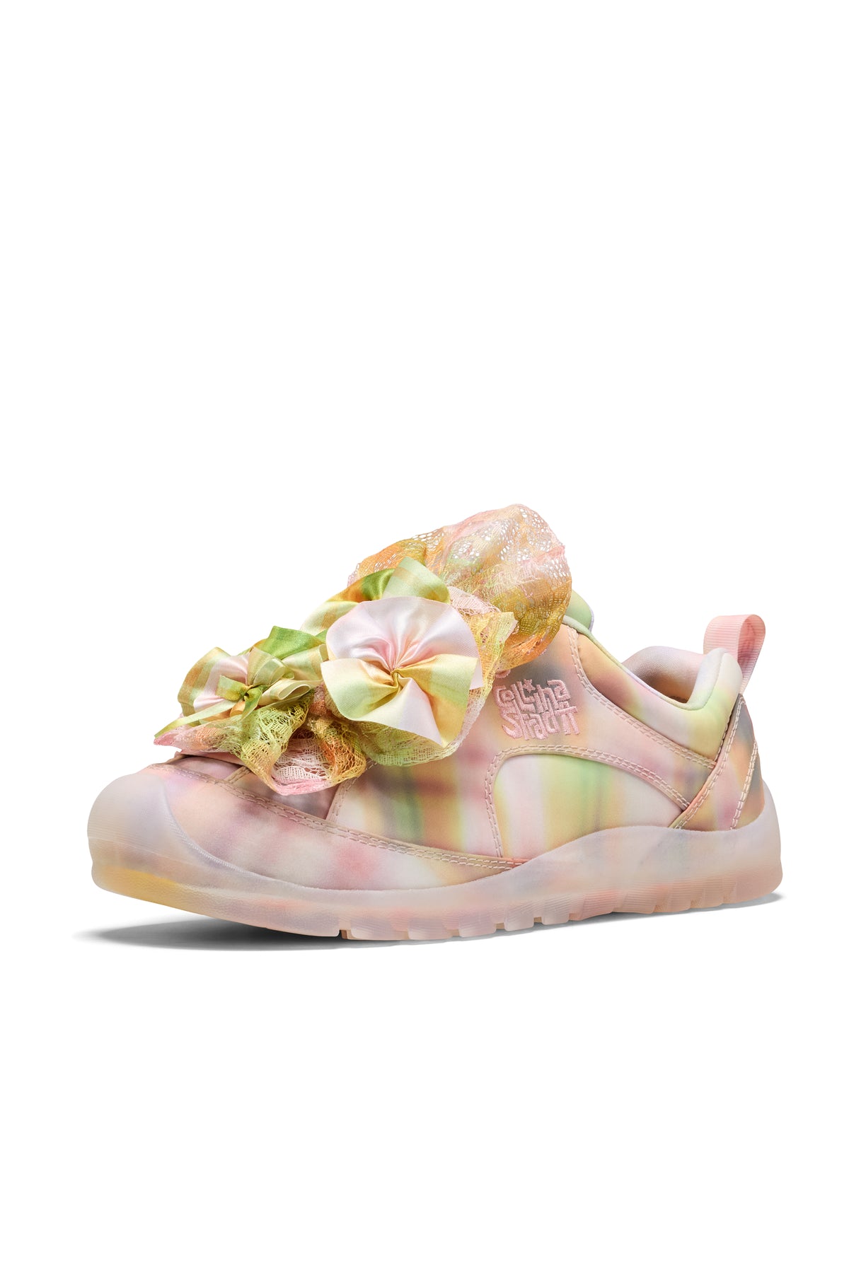 COLLINA STRADA x KEEN STRADA PLAID/SEASHELL PINK JASPER 'ROCKS' SP