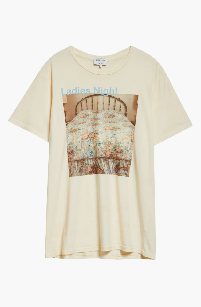 LADIES NIGHT GRAPHIC TEE