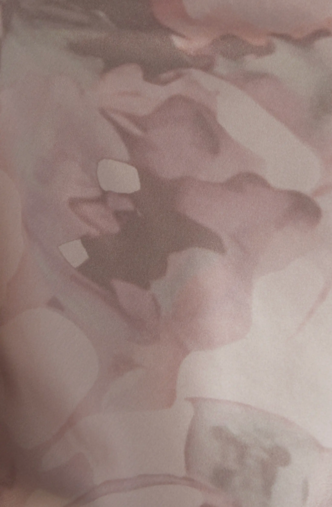 BEIGE WATERCOLOR ROSES CYPRESS DRESS