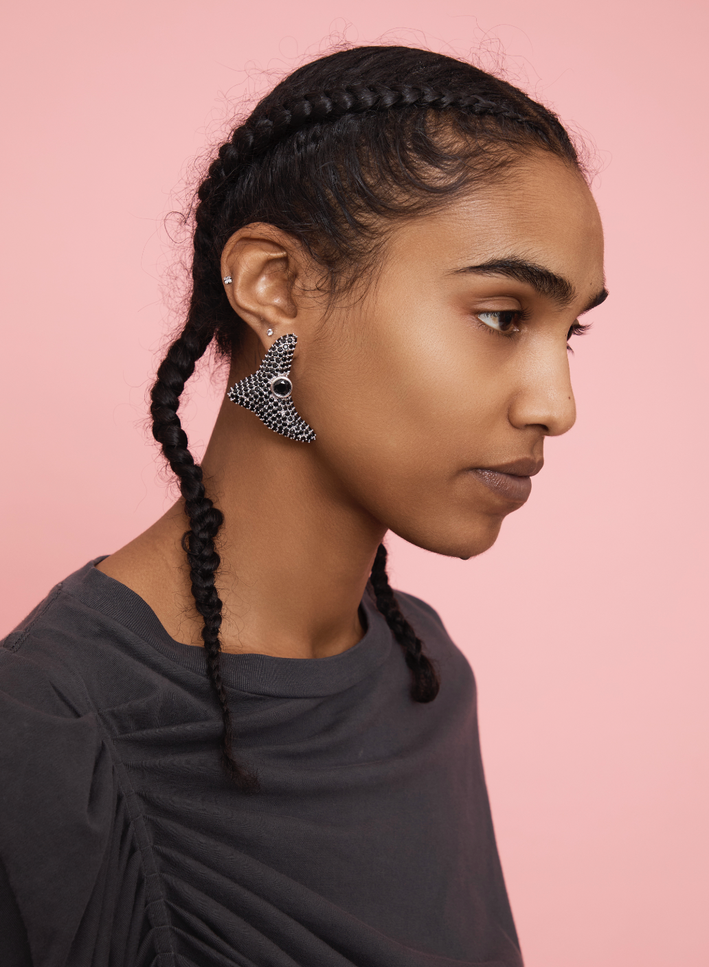 BLACK DIAMOND SUPER TRIGON STUDS