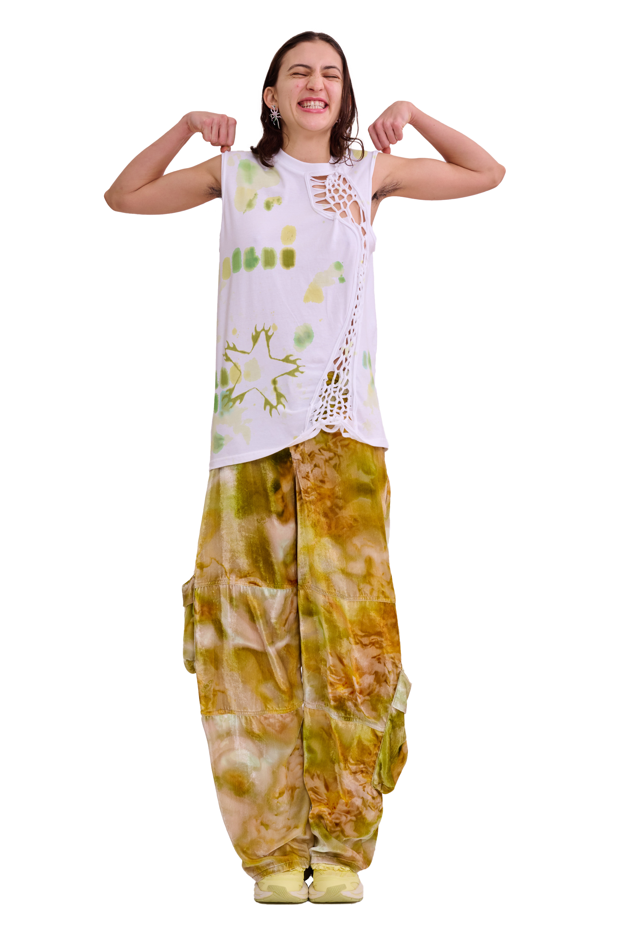 LIME STARBURST TOSH TANK 