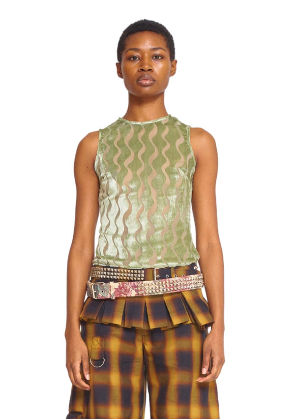 WAVY SAGE DACHI TOP