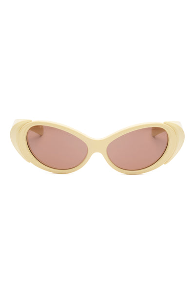 【関税込み】Collina Strada ブラック Cocoon サングラス Collina Strada Cocoon Sunglasses in Black – No.6 Store
