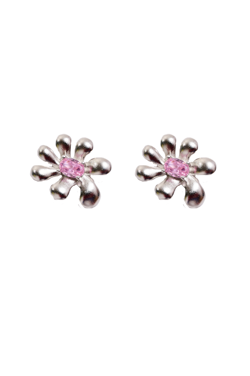【関税込み】Collina Strada イヤリング & ピアス LIGHT ROSE SQUASHED BLOSSOM EARRINGS | COLLINA STRADA