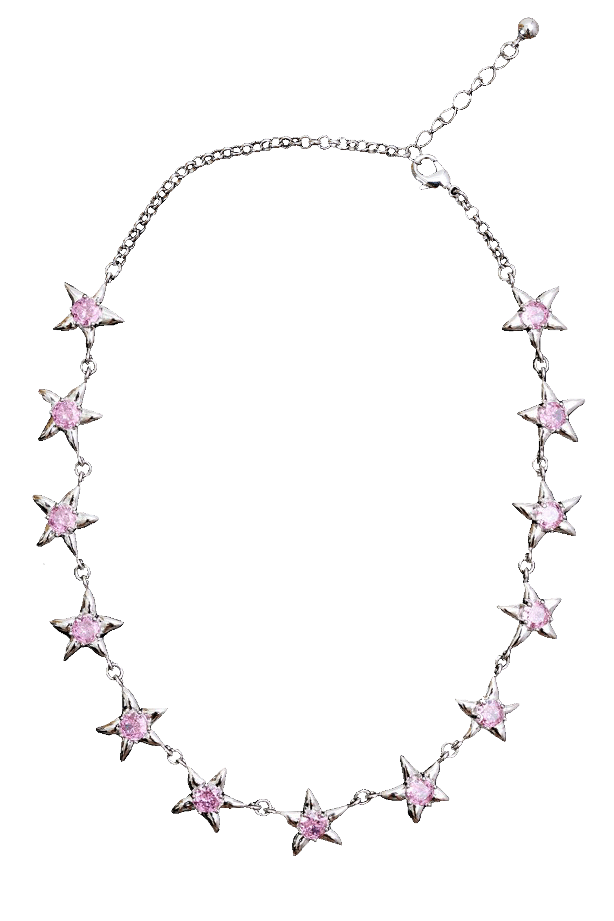 SOFT PINK STARLINK NECKLACE | COLLINA STRADA – Collina Strada