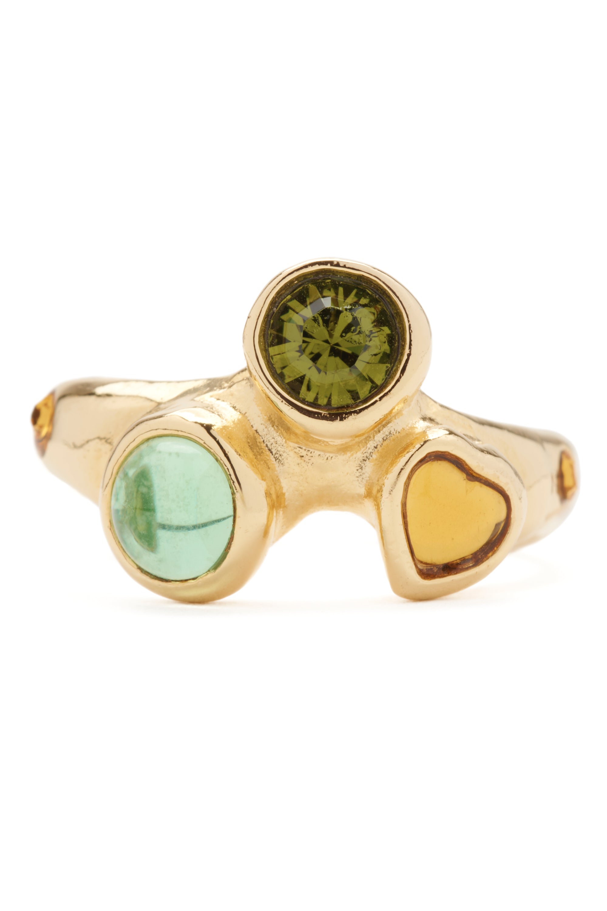 GOLD OLIVE FLORENCE RING