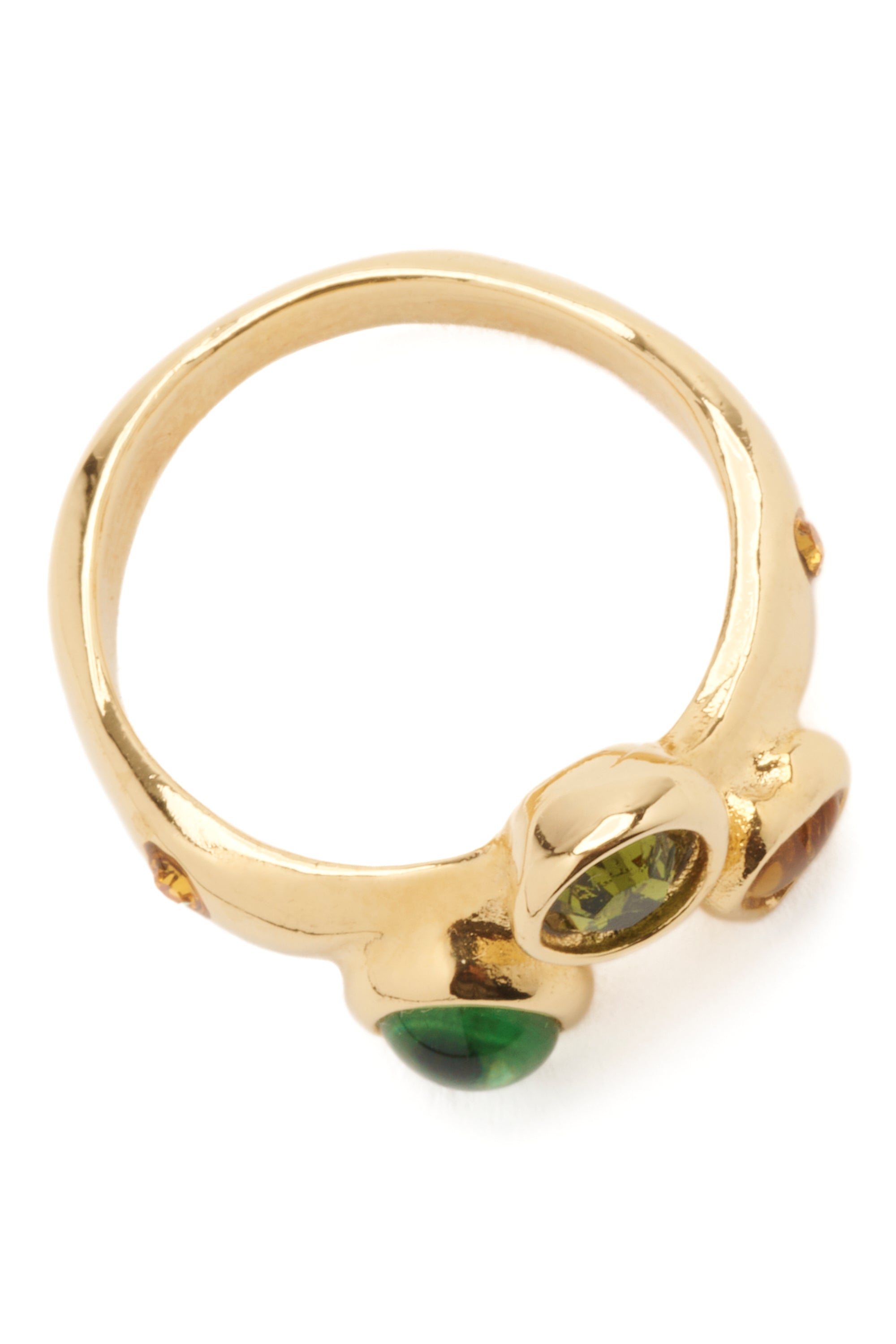 GOLD OLIVE FLORENCE RING