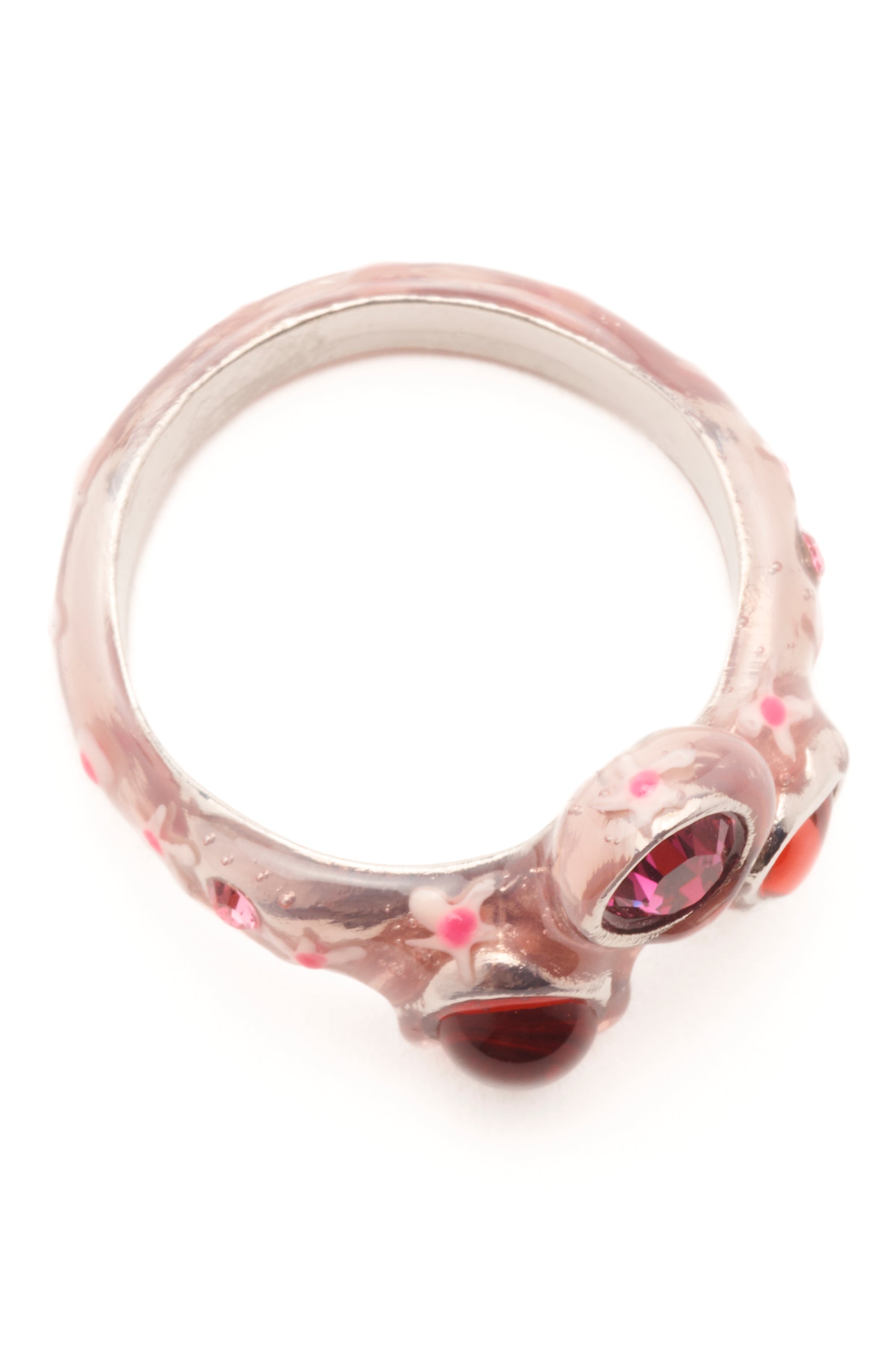 PINK FLOWERS FLORENCE RING