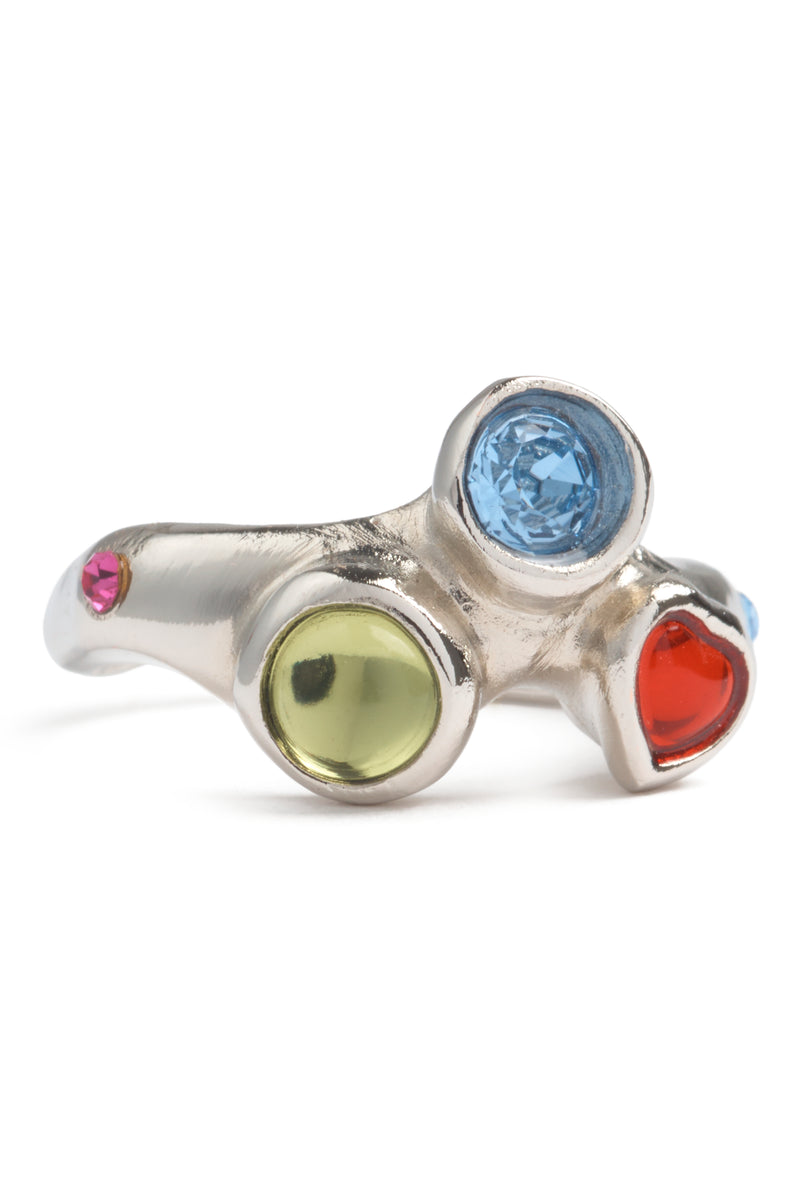 SILVER MULTI FLORENCE RING | COLLINA STRADA – Collina Strada