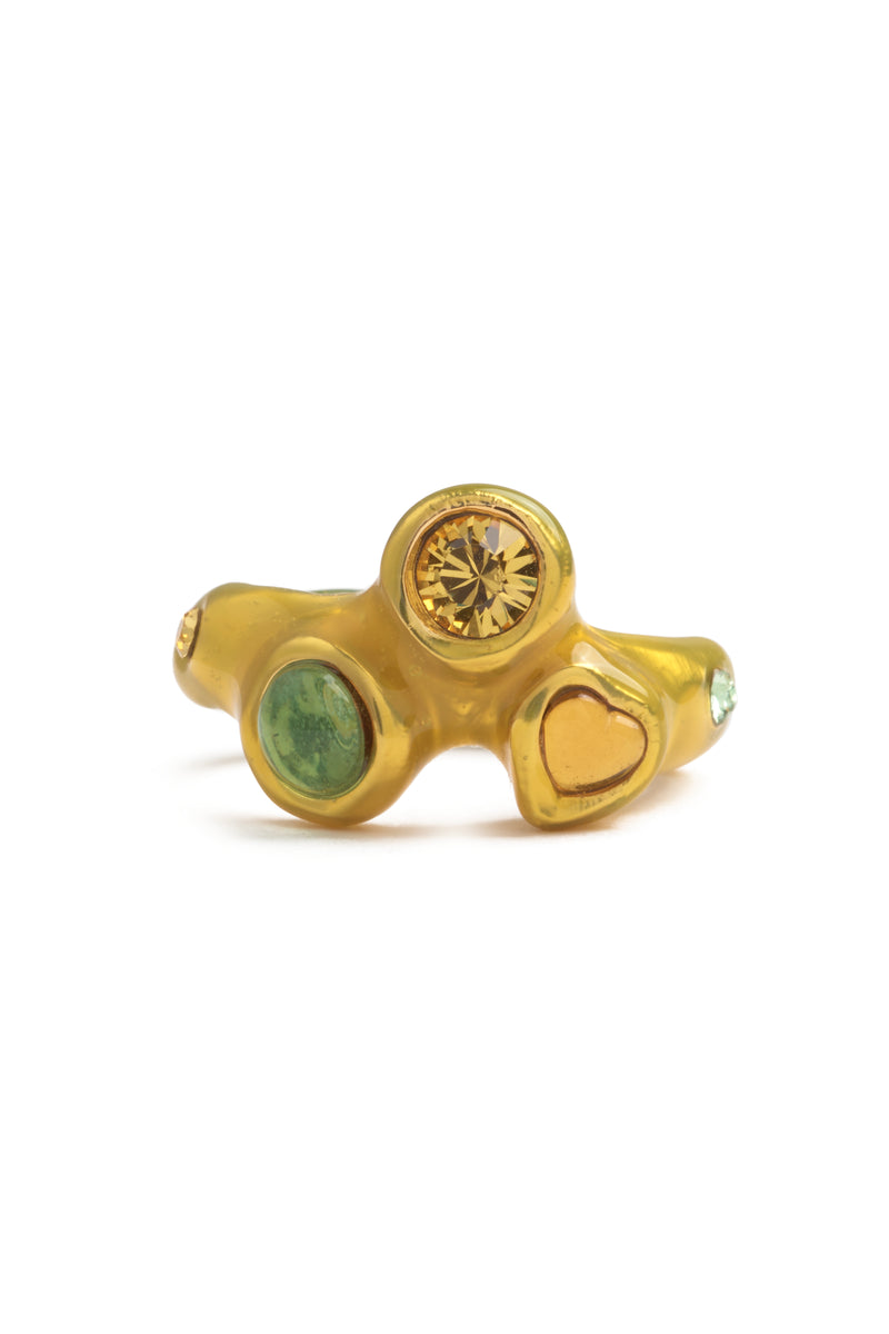 YELLOW FLORENCE RING