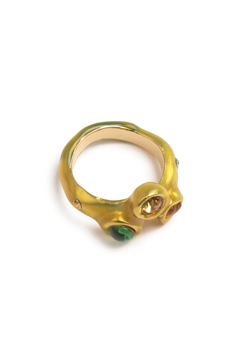 YELLOW FLORENCE RING