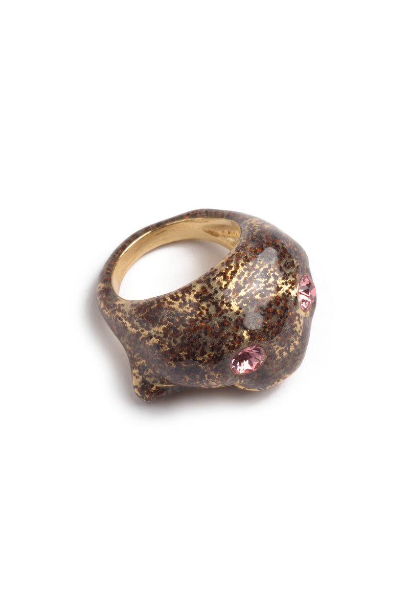 ANTIQUE GOLD DOLPHIN BABY RING