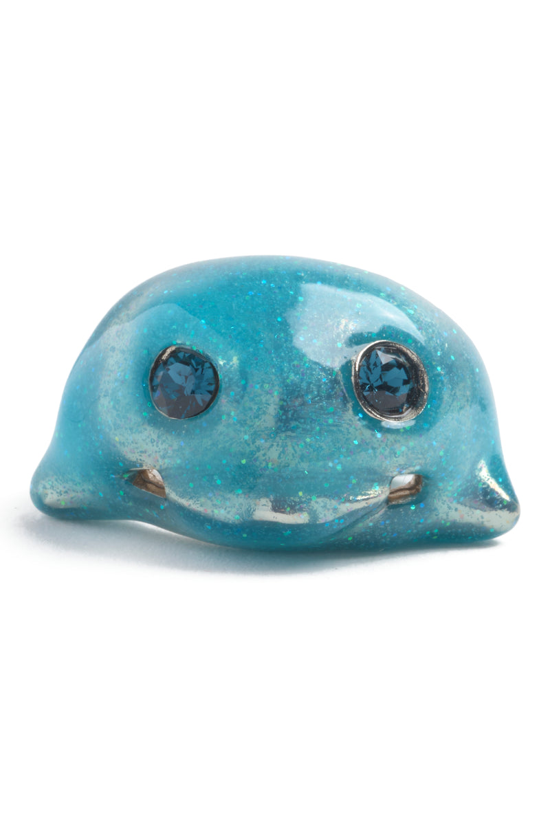 GLITTER SKY DOLPHIN BABY RING