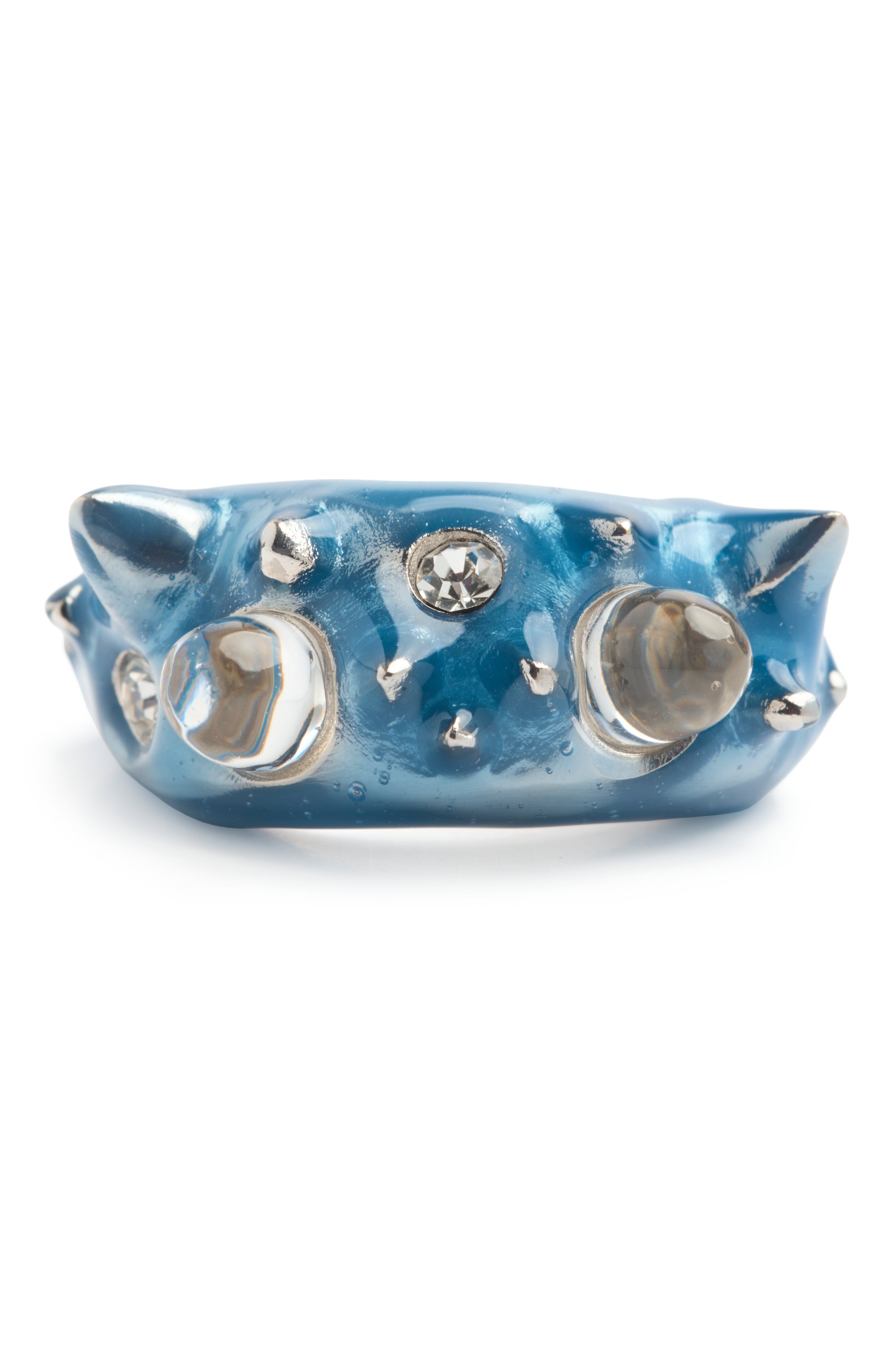 SEA BLUE DEMI ALIEN RING